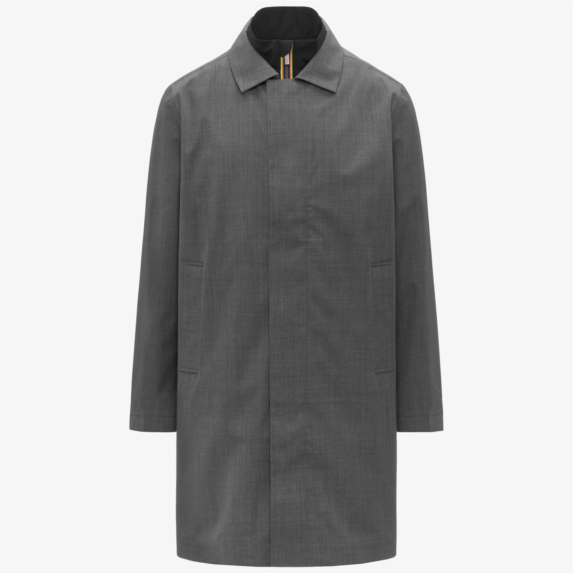 POIROL 3L WOOL - Jackets - 3/4 Length - Man - Grey Shadow Dk GRISAILLE sold by K-Way