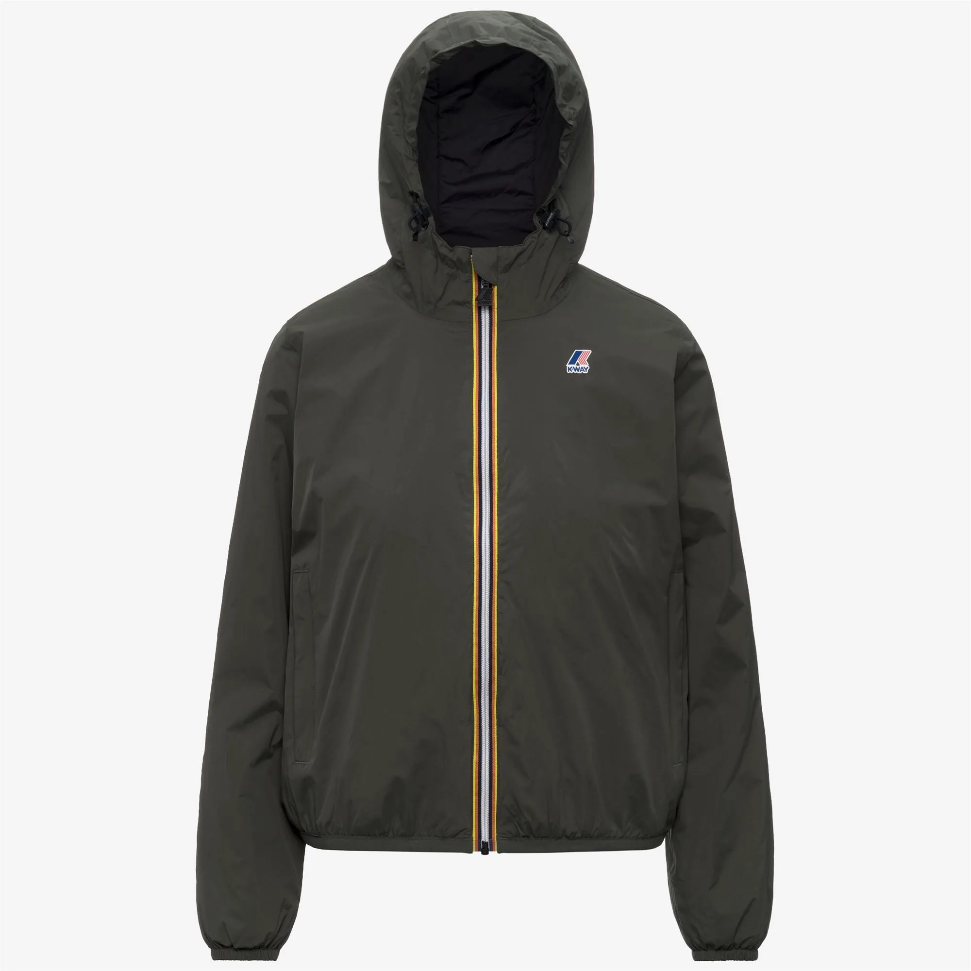 LE VRAI 4.0 CLAUDETTE WARM - Jackets - Mid - Woman - GREEN BLACKISH sold by K-Way