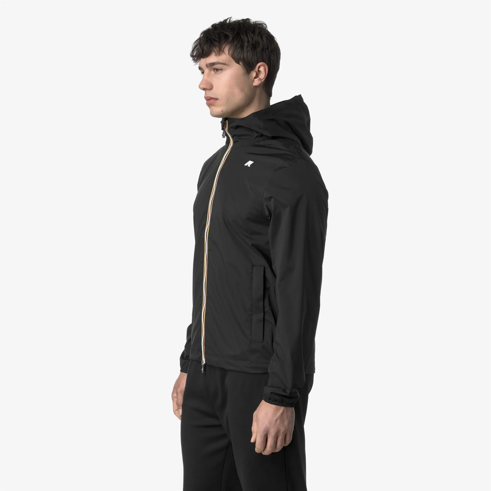 JACK STRETCH NYLON JERSEY - Jackets - Short - Man - Black Pure sold by K-Way product image thumbnail 4