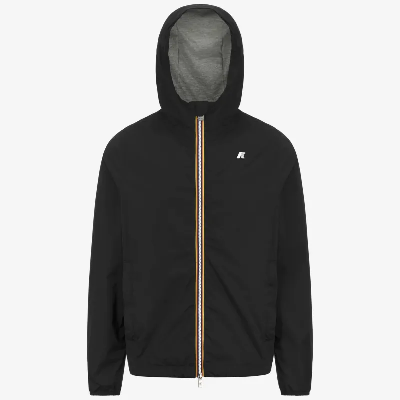 JACK  STRETCH NYLON JERSEY - Jackets - Short - Man - Black Pure made by K-Way