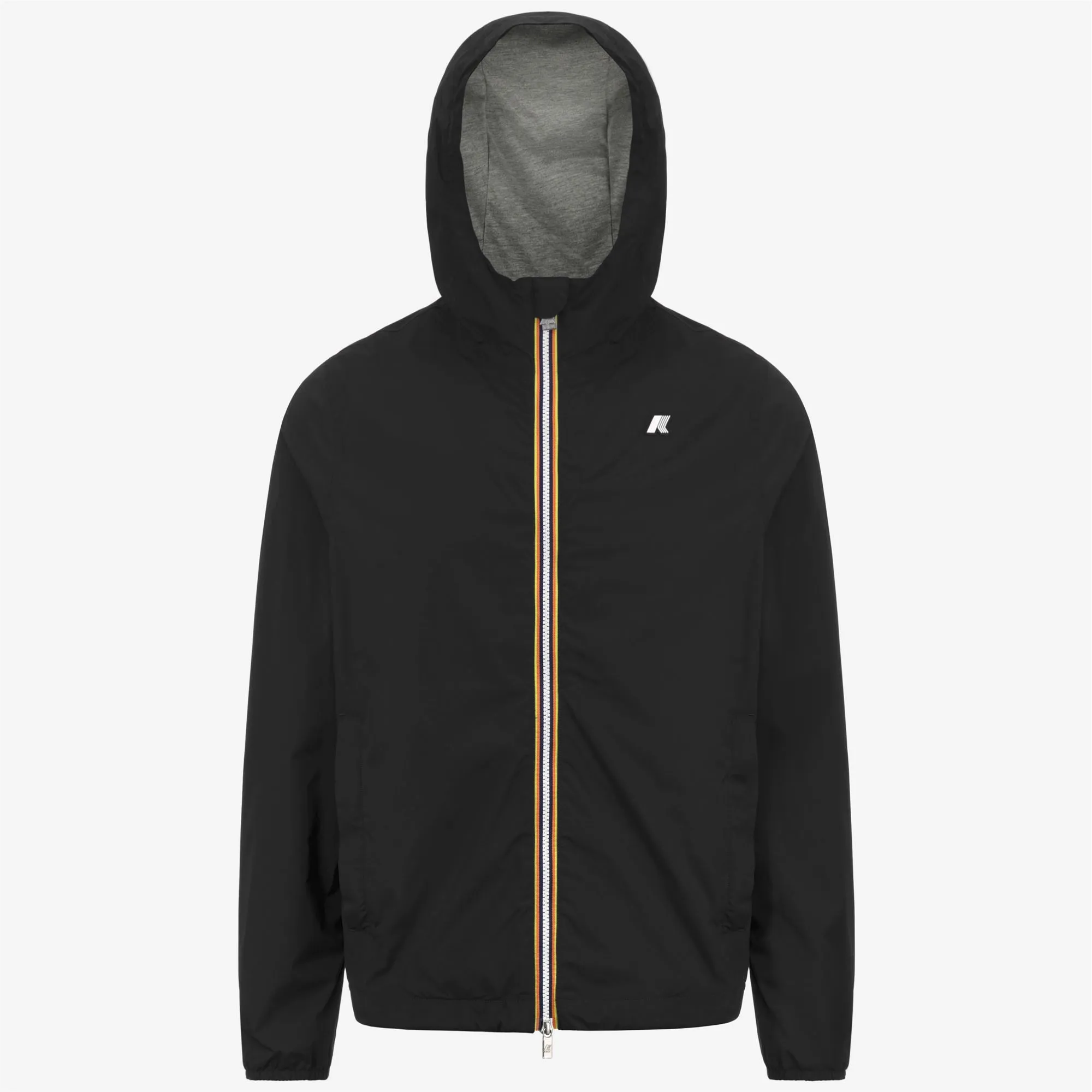 JACK STRETCH NYLON JERSEY - Jackets - Short - Man - Black Pure sold by K-Way