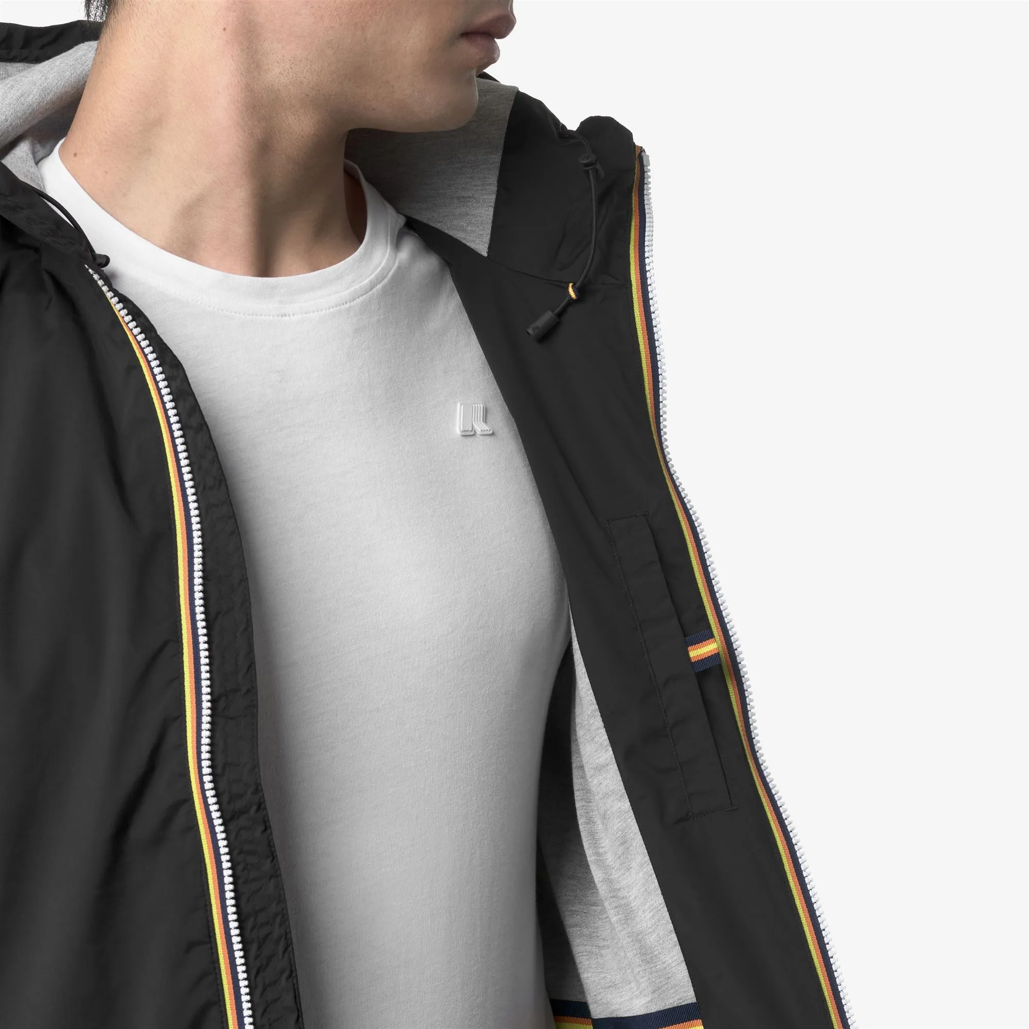 JACK STRETCH NYLON JERSEY - Jackets - Short - Man - Black Pure sold by K-Way product image thumbnail 2