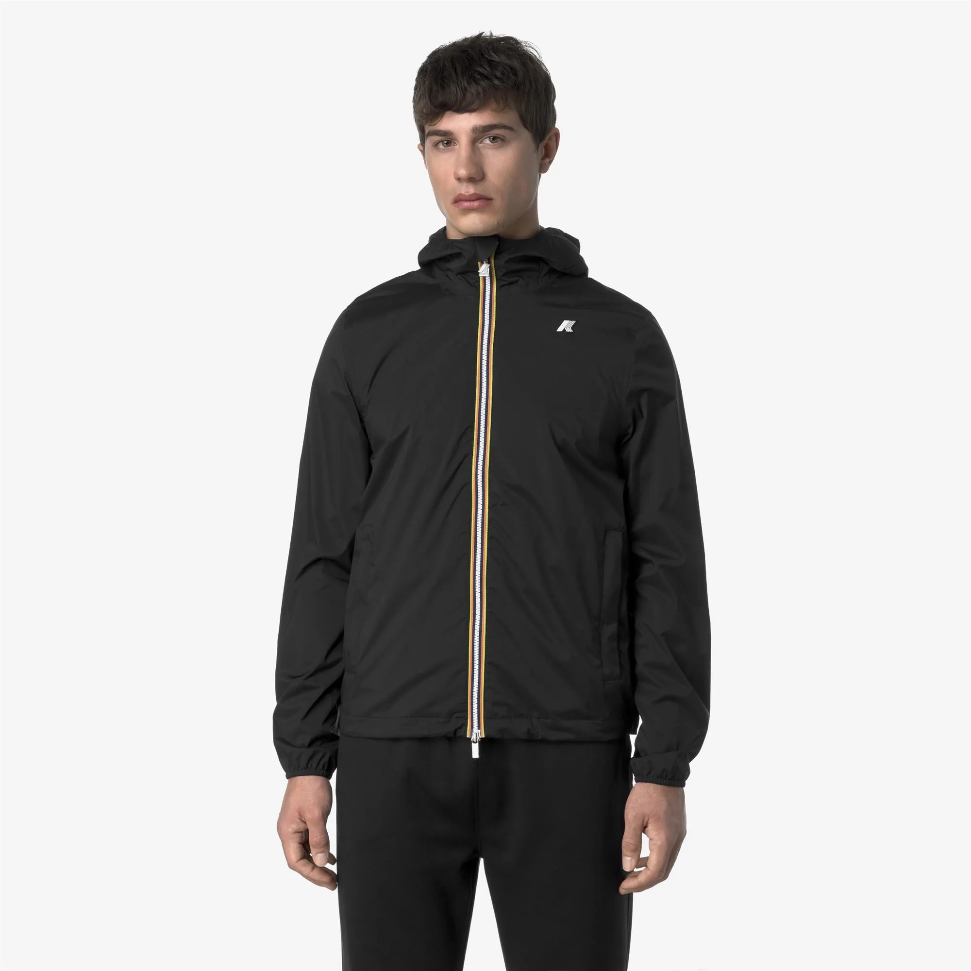 JACK STRETCH NYLON JERSEY - Jackets - Short - Man - Black Pure sold by K-Way product image thumbnail 3