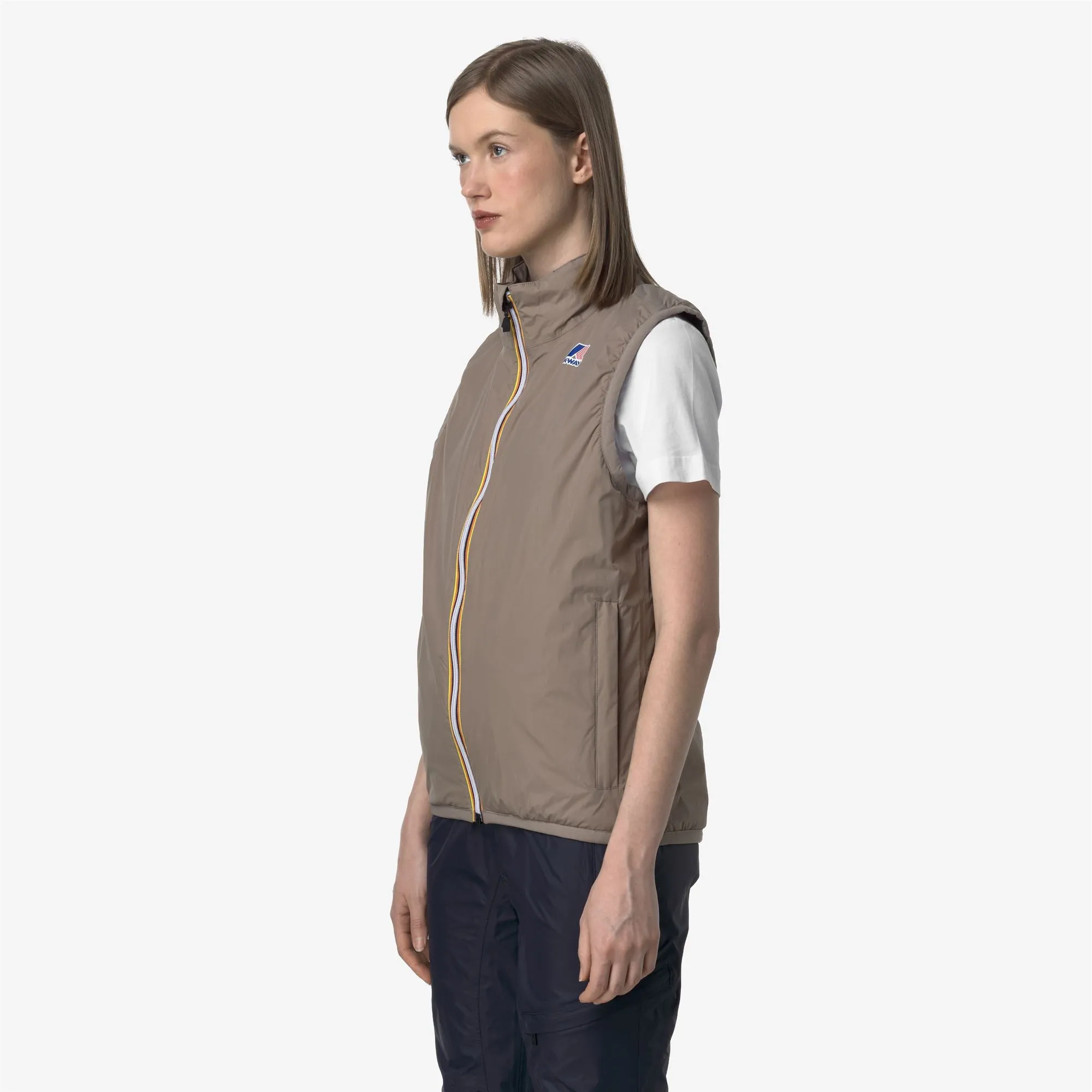 LE VRAI 4.0 ROULAND WARM - Jackets - Vest - Unisex - Beige Taupe sold by K-Way product image thumbnail 5