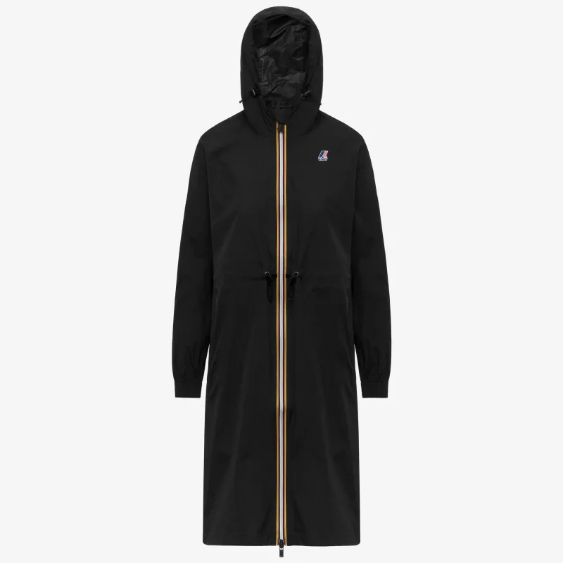 LE VRAI 4.0 DELIA - Jackets - 3/4 Length - Woman - Black Pure-Black Pure made by K-Way