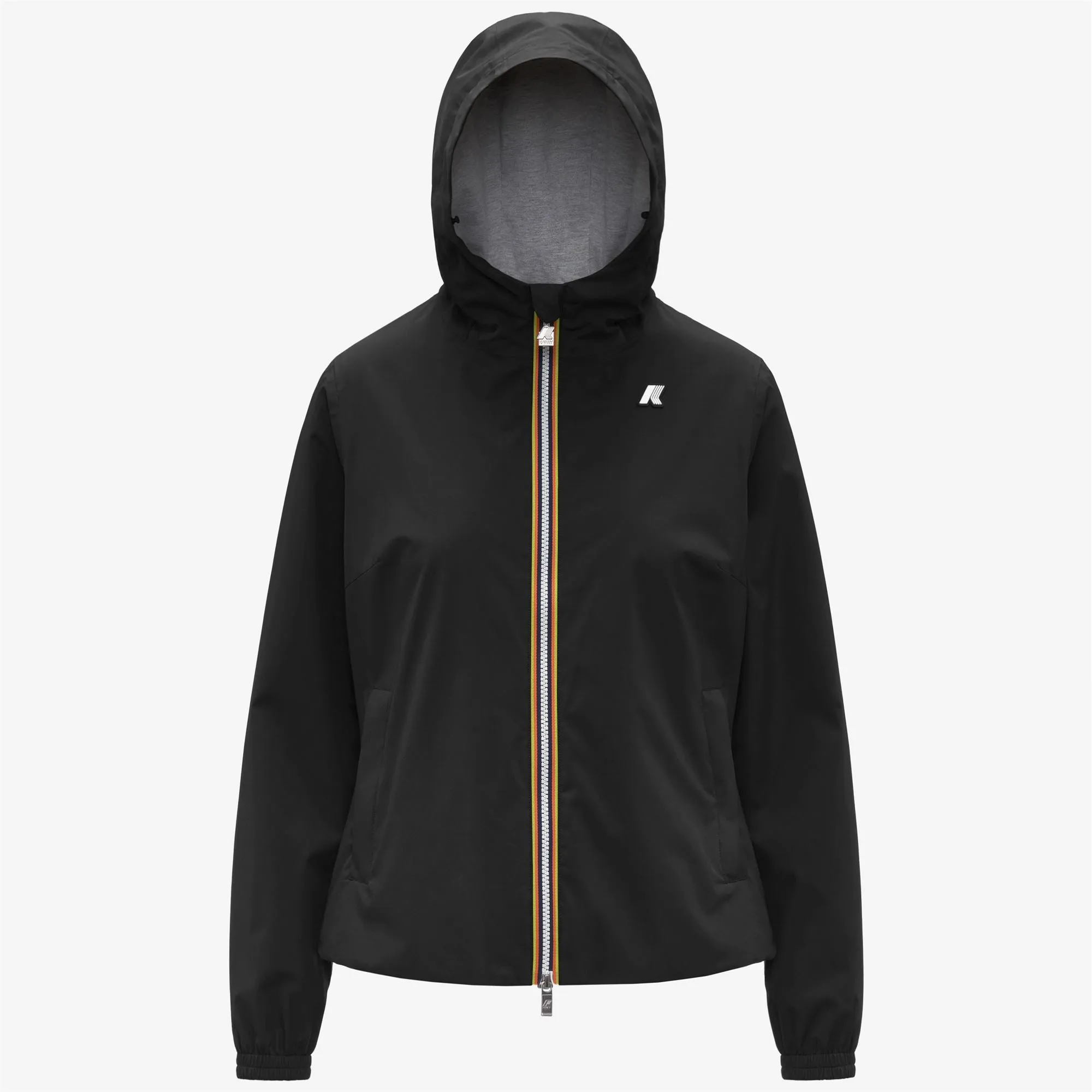 LIL 2.0 STRETCH POLY JERSEY - Jackets - Short - Woman - Black Pure-Black Pure sold by K-Way