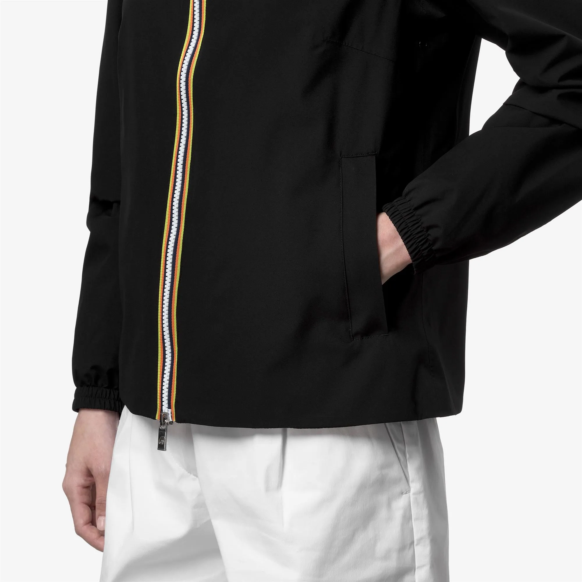 LIL 2.0 STRETCH POLY JERSEY - Jackets - Short - Woman - Black Pure-Black Pure sold by K-Way product image thumbnail 2