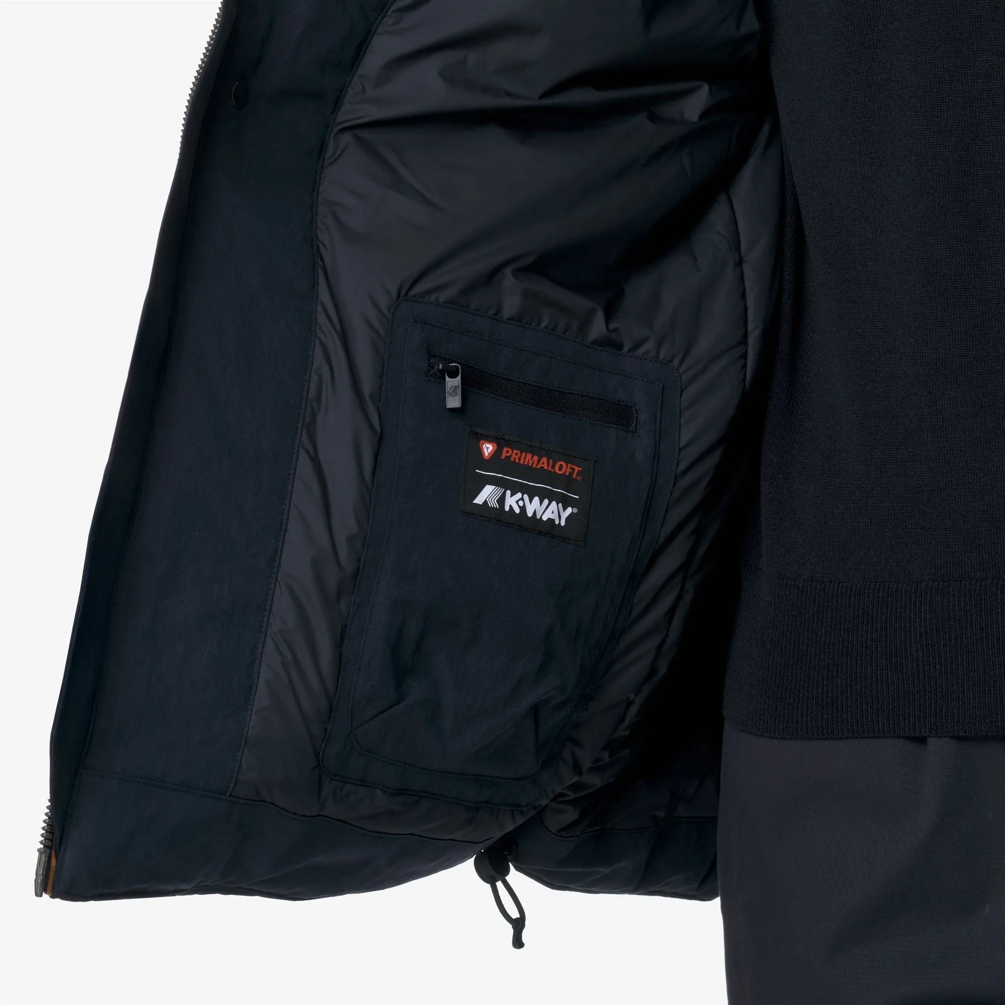 OTTO COTTON FEEL - Jackets - Mid - Man - Blue Depth Combo-Blue Depth-Unico sold by K-Way product image thumbnail 3