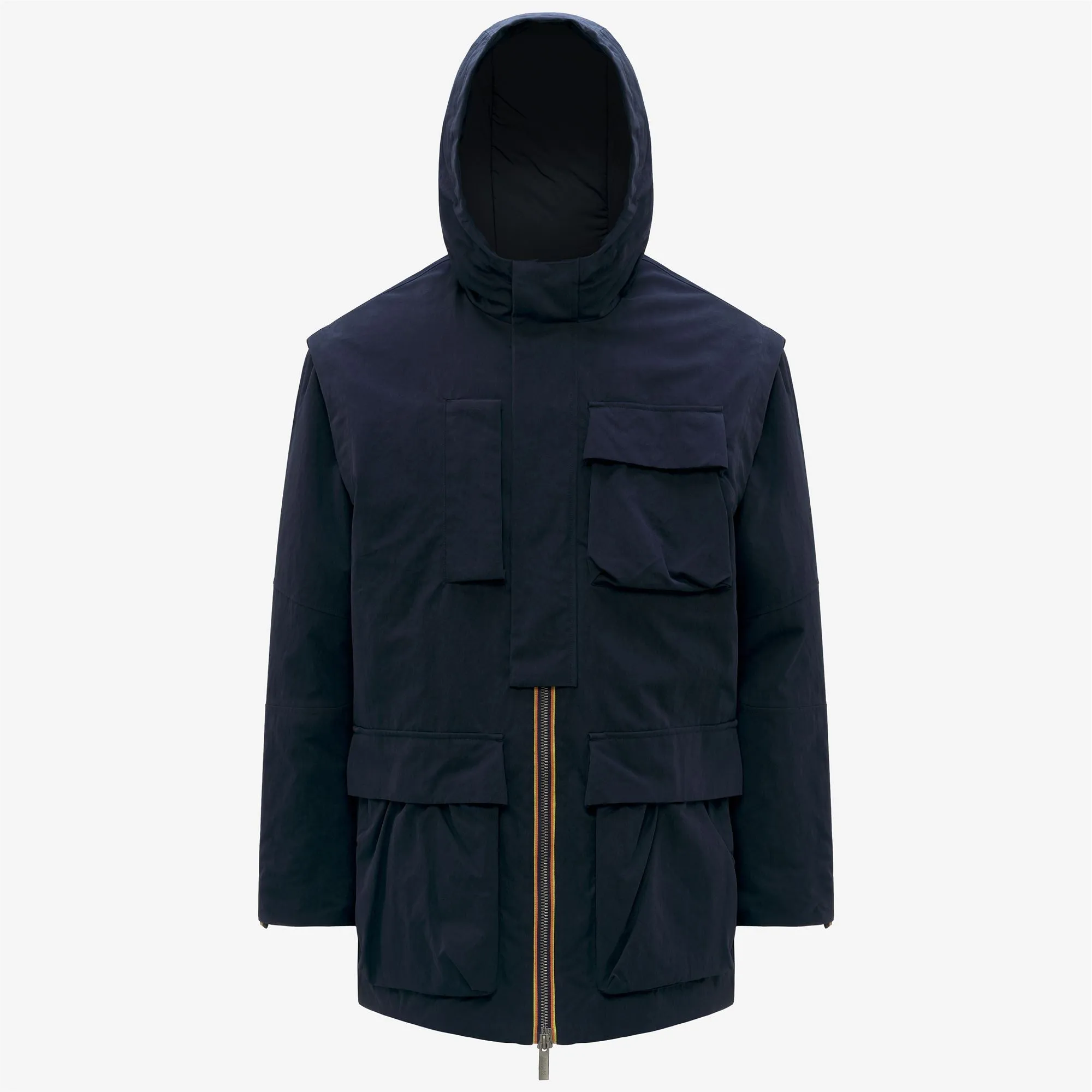 OTTO COTTON FEEL - Jackets - Mid - Man - Blue Depth Combo-Blue Depth-Unico sold by K-Way
