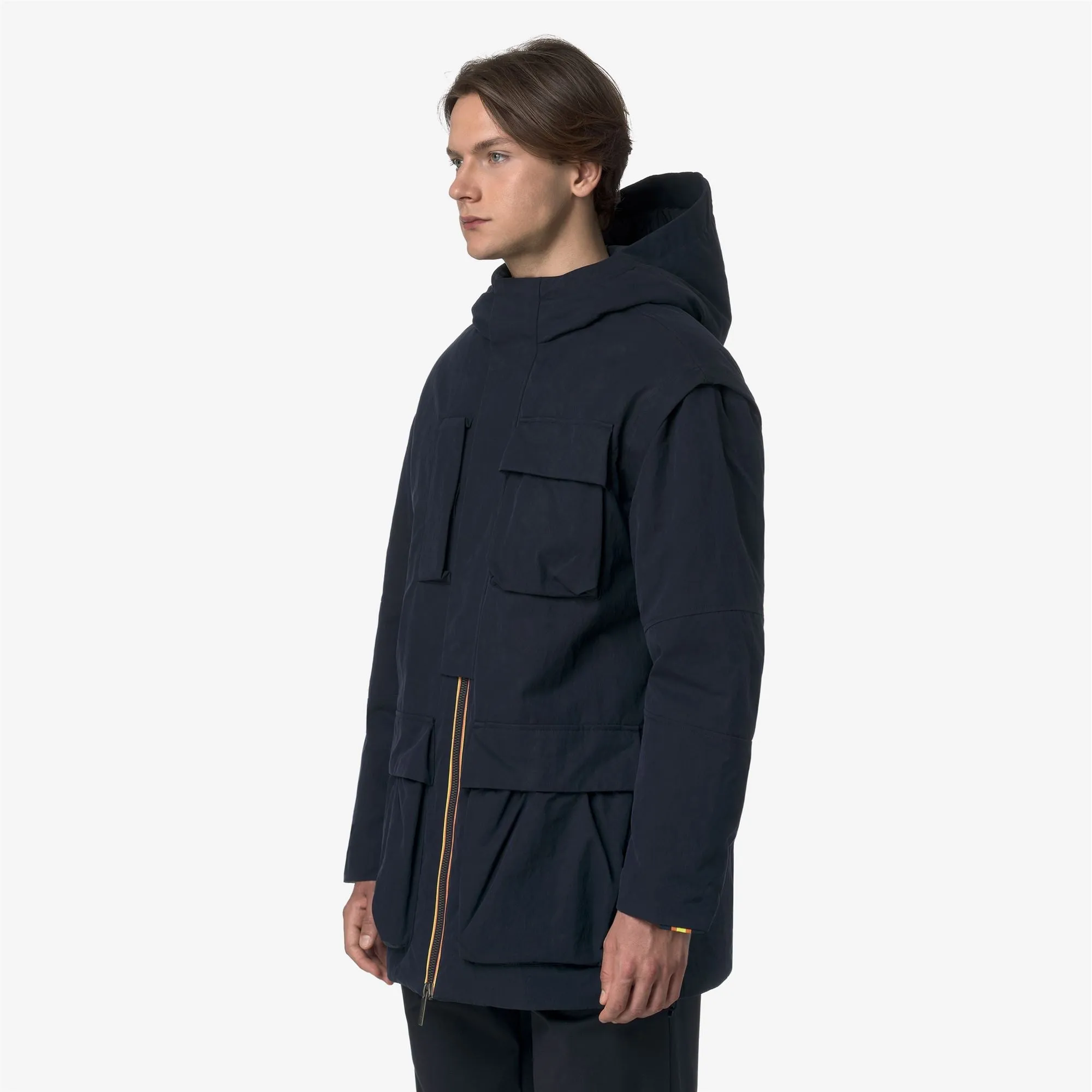 OTTO COTTON FEEL - Jackets - Mid - Man - Blue Depth Combo-Blue Depth-Unico sold by K-Way product image thumbnail 5