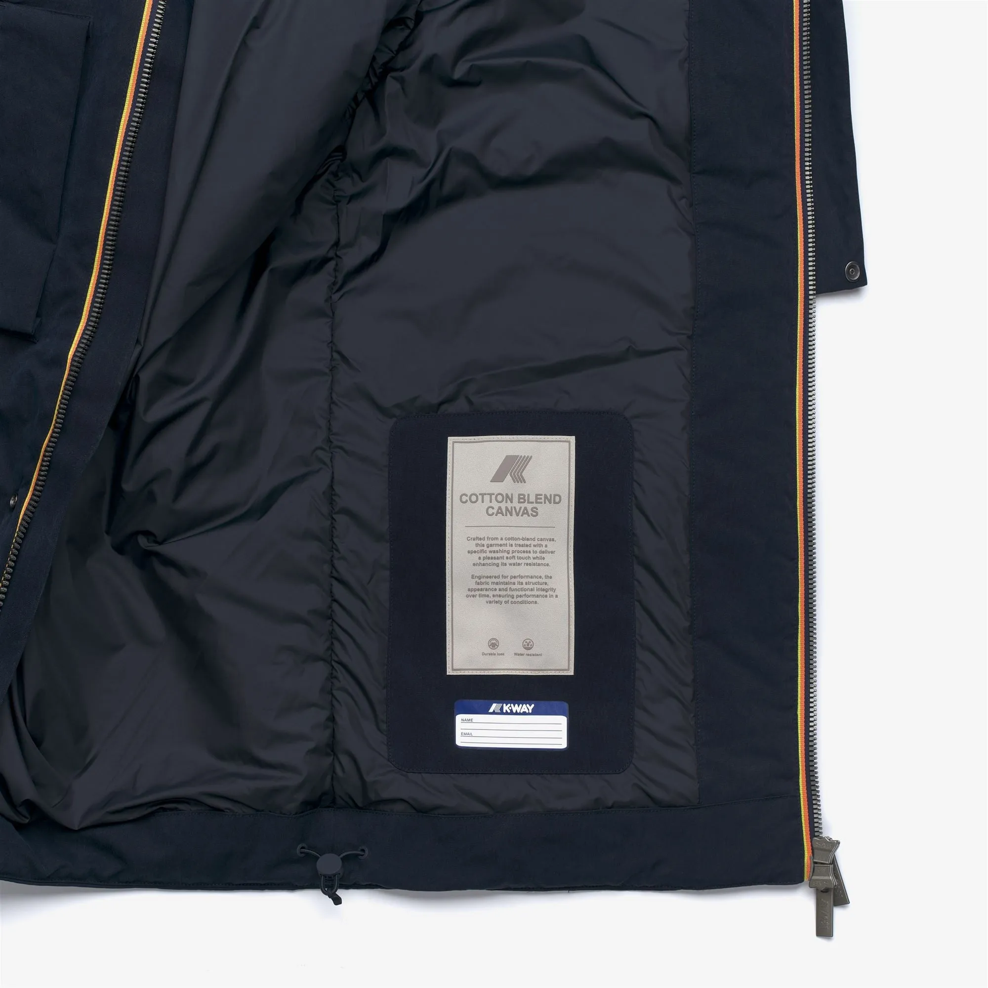 OTTO COTTON FEEL - Jackets - Mid - Man - Blue Depth Combo-Blue Depth-Unico sold by K-Way product image thumbnail 2