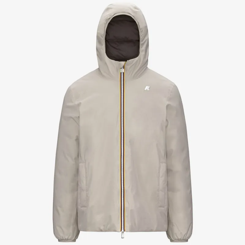 JACK ST THERMO DOUBLE - Jackets - Short - Man - Beige Cashmere-Black Olive made by K-Way