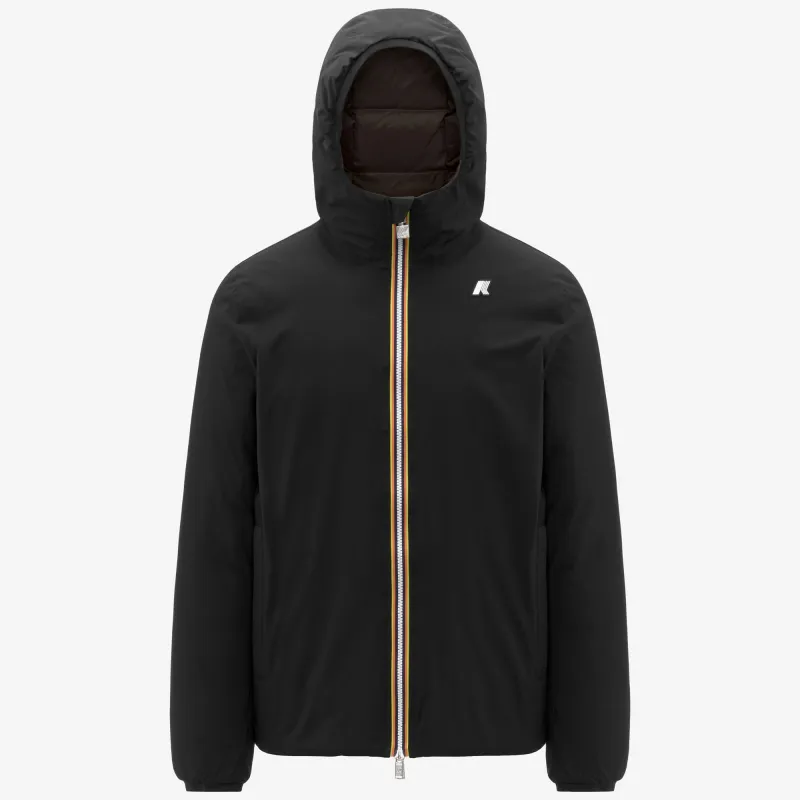 JACK ST THERMO DOUBLE - Jackets - Short - Man - Black Pure-Black Olive made by K-Way