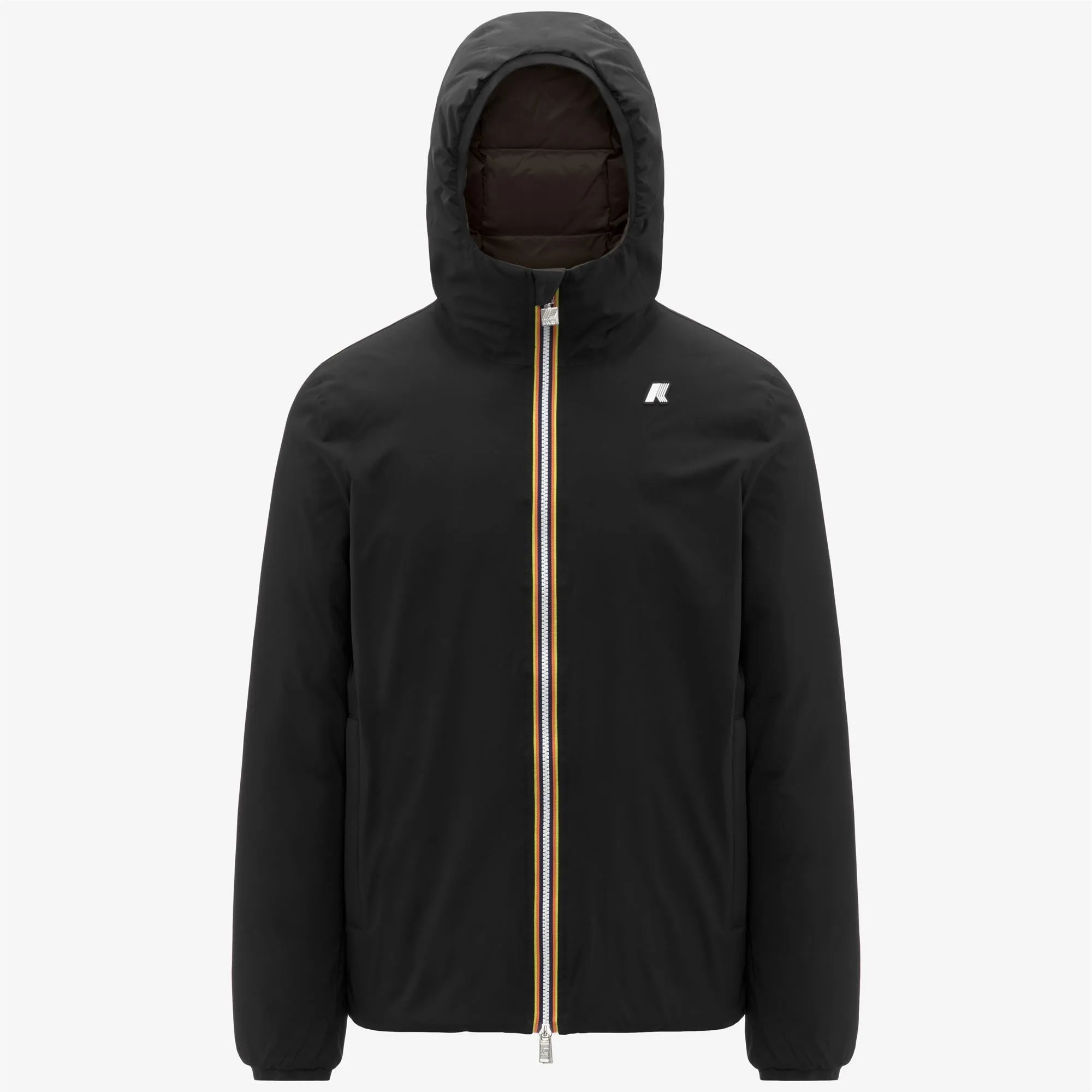 JACK ST THERMO DOUBLE - Jackets - Short - Man - Black Pure-Black Olive sold by K-Way