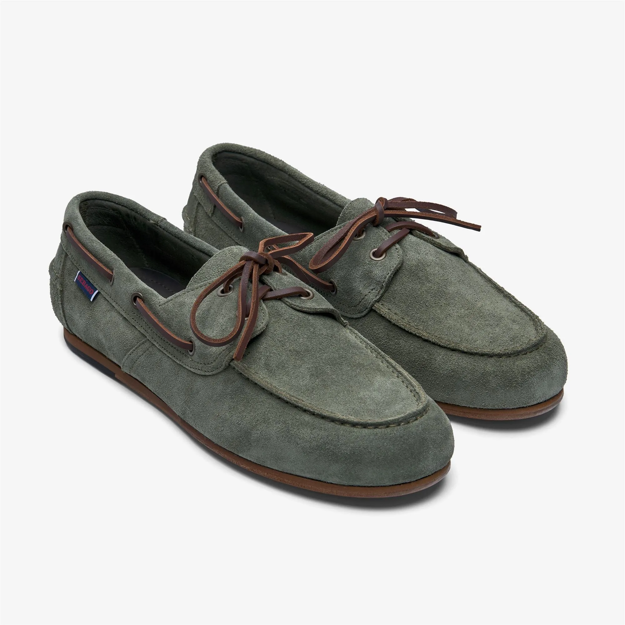 OWEN - Docksides - Mocassin - MAN - Green Military sold by K-Way product image thumbnail 2