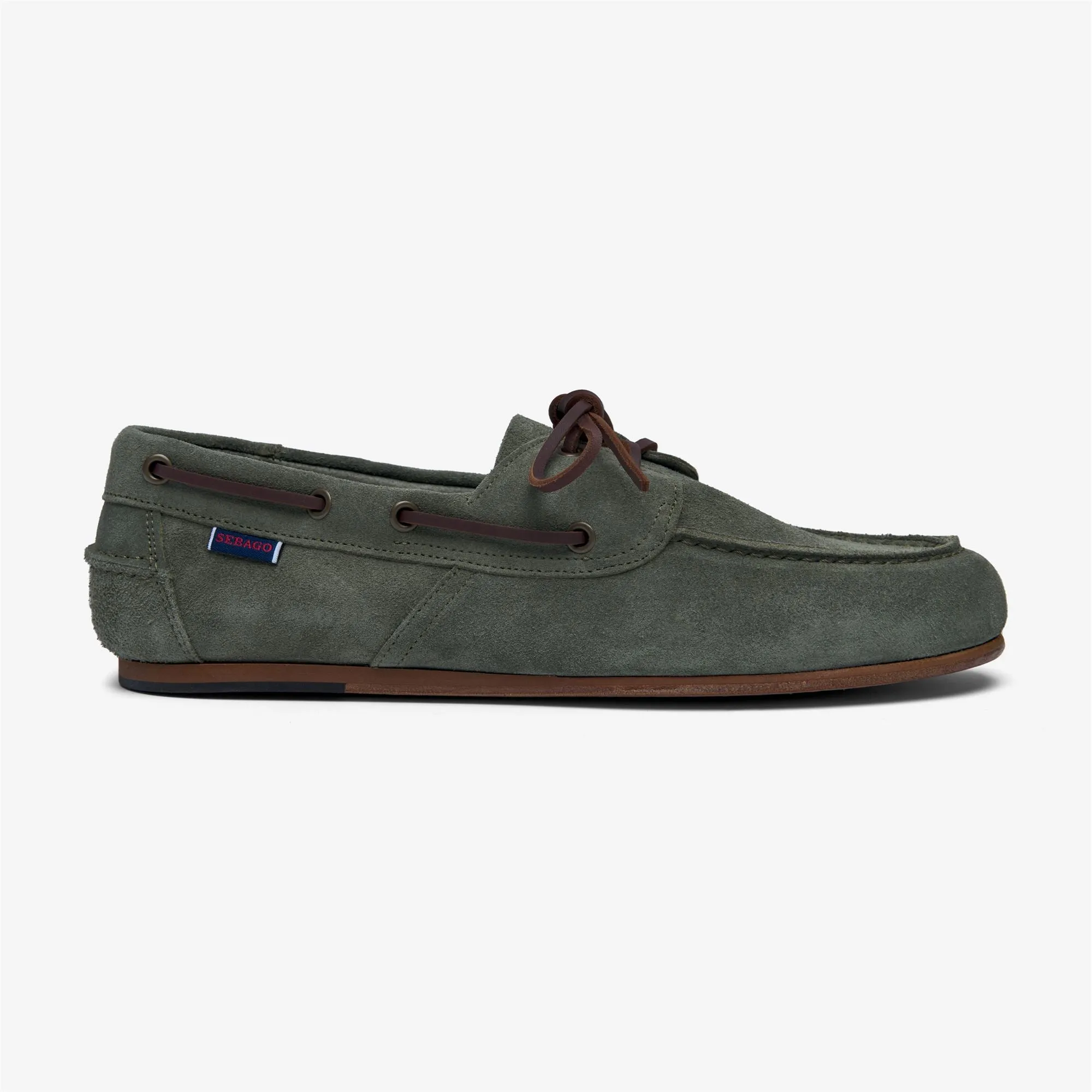 OWEN - Docksides - Mocassin - MAN - Green Military sold by K-Way