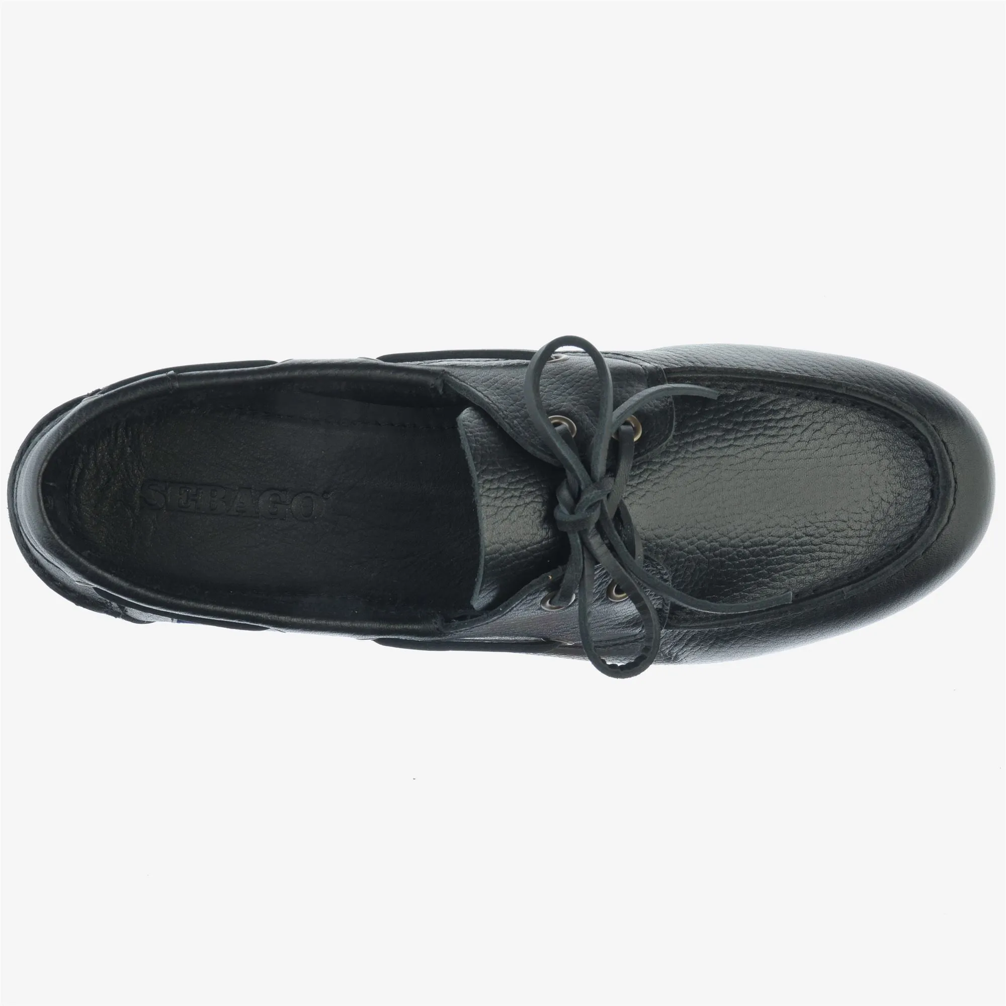 OWEN TUMBLED - Docksides - Mocassin - MAN - Black sold by K-Way product image thumbnail 4
