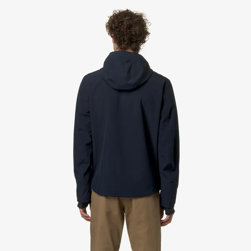 JACKO BONDED JERSEY - Jackets - Short - Man - Blue Depth made by K-Way
