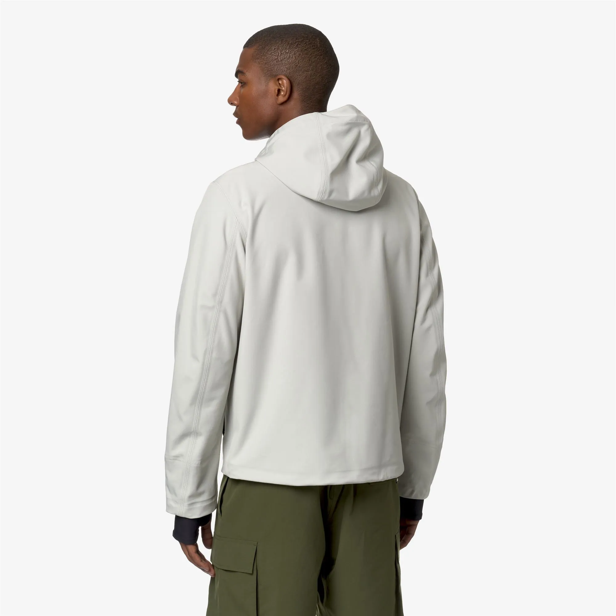 JACKO BONDED JERSEY - Jackets - Short - Man - BEIGE LT sold by K-Way product image thumbnail 4