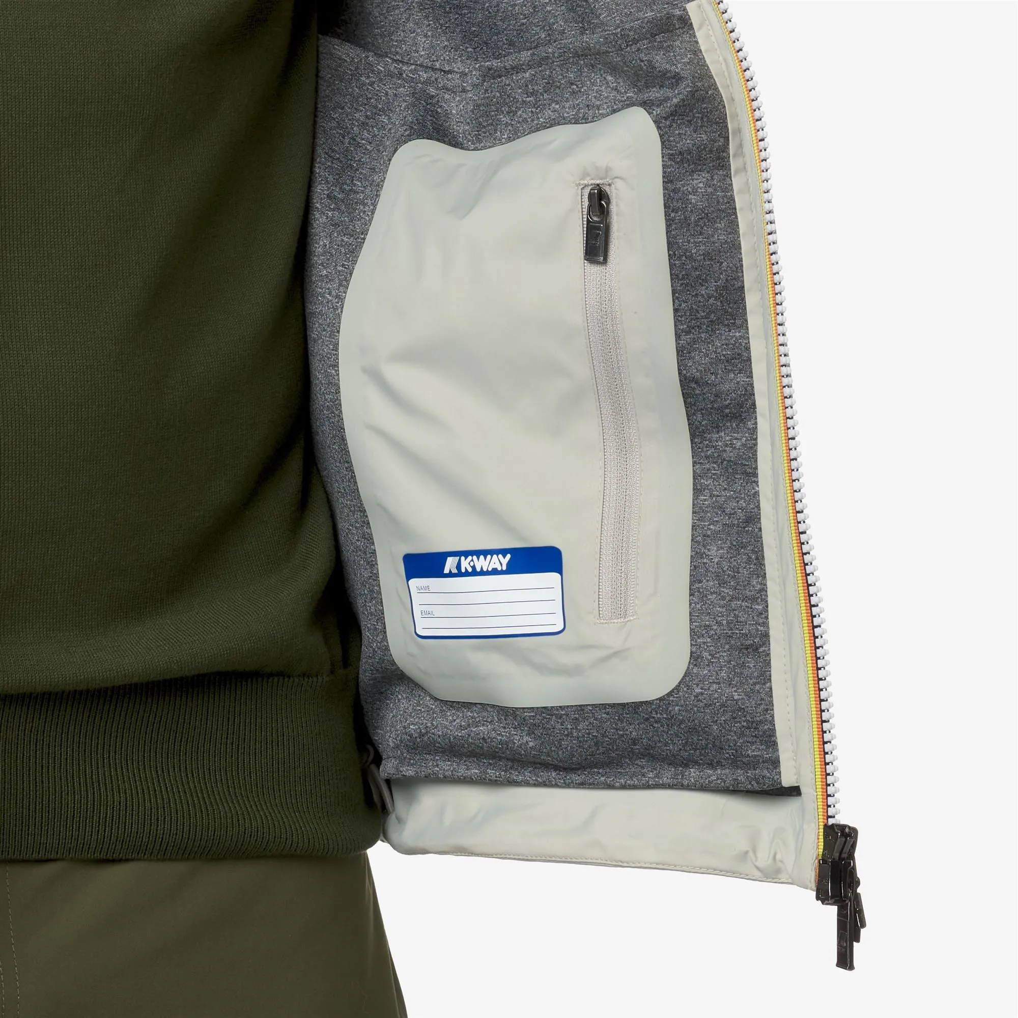 JACKO BONDED JERSEY - Jackets - Short - Man - BEIGE LT sold by K-Way