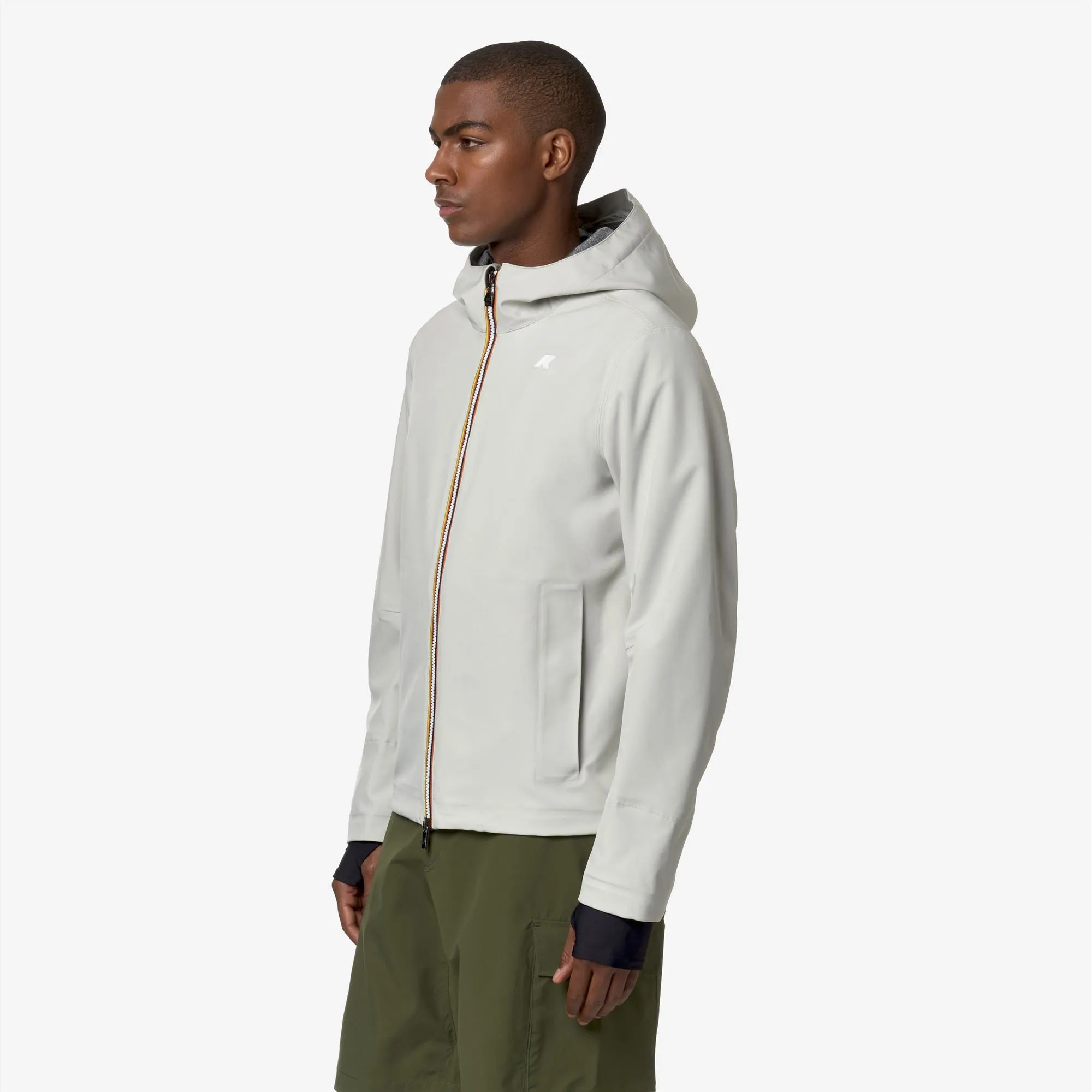 JACKO BONDED JERSEY - Jackets - Short - Man - BEIGE LT sold by K-Way product image thumbnail 5