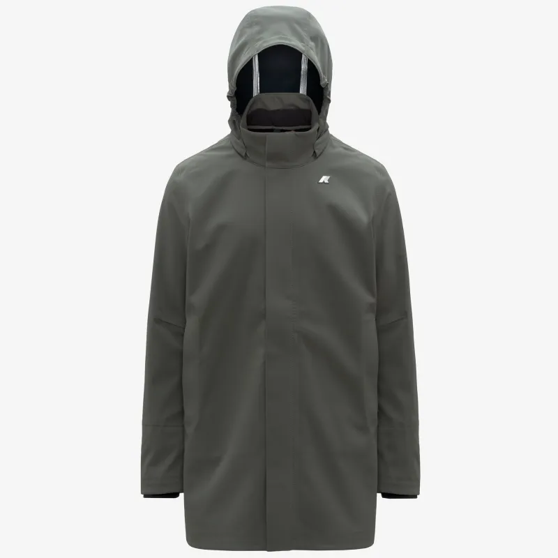 DUKE BONDED - Jackets - Mid - Man - Green B -Blue Depth made by K-Way