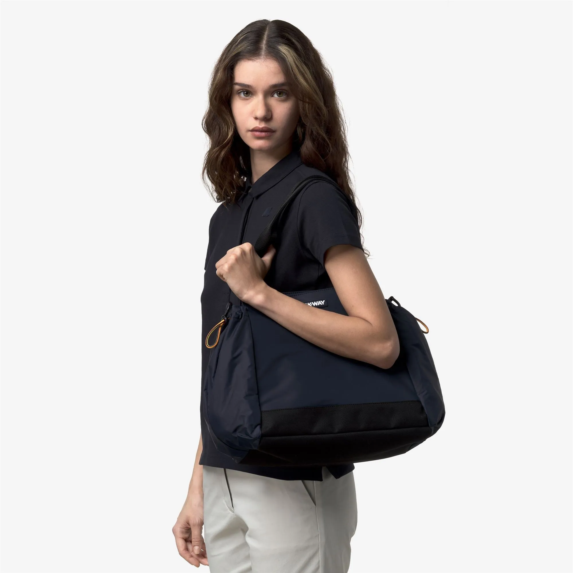 AISY - Bags - Tote Bag - Woman - Blue Depth sold by K-Way product image thumbnail 4