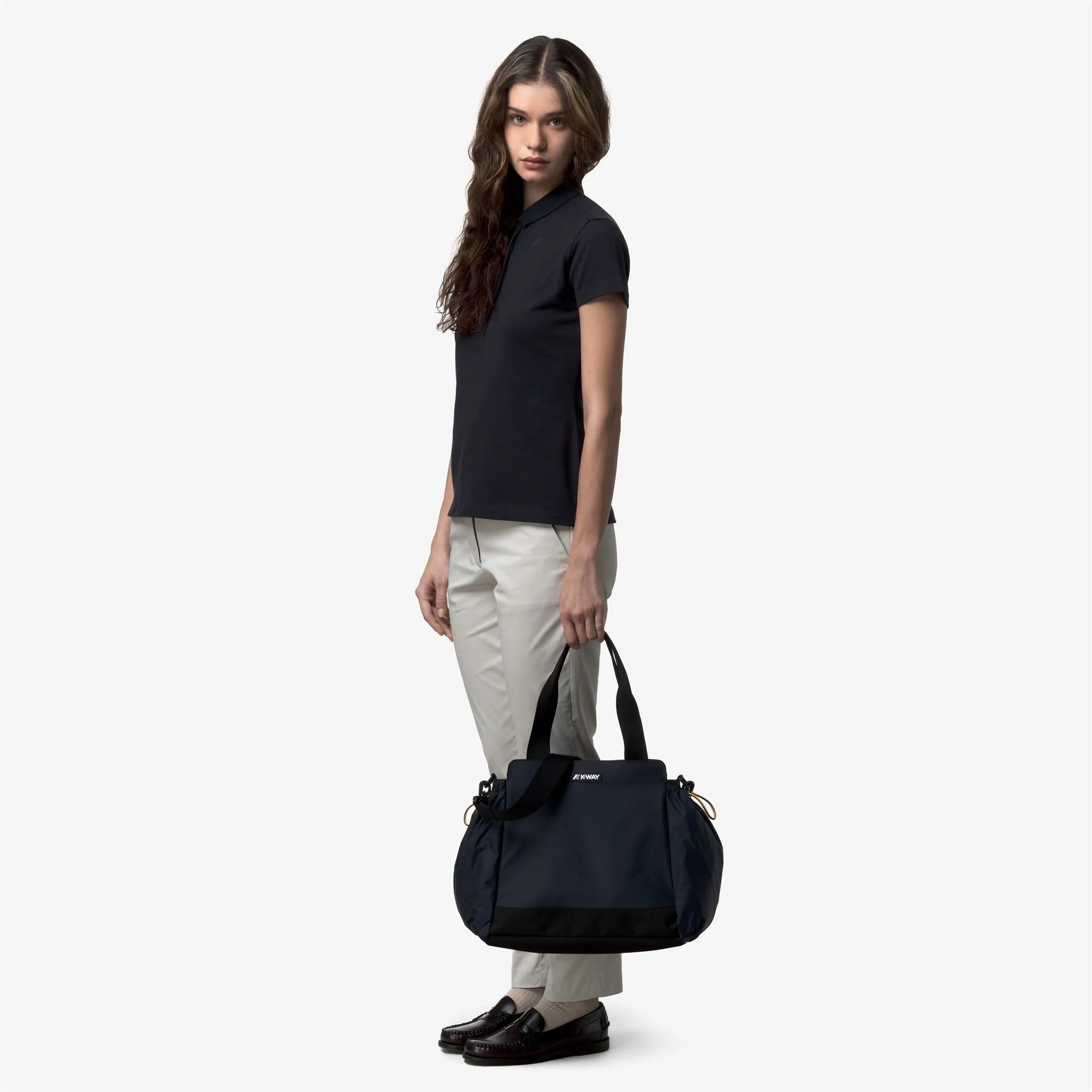 AISY - Bags - Tote Bag - Woman - Blue Depth sold by K-Way product image thumbnail 5