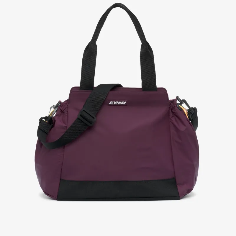 AISY - Bags - Tote Bag - Woman - Violet Mauve Wine made by K-Way