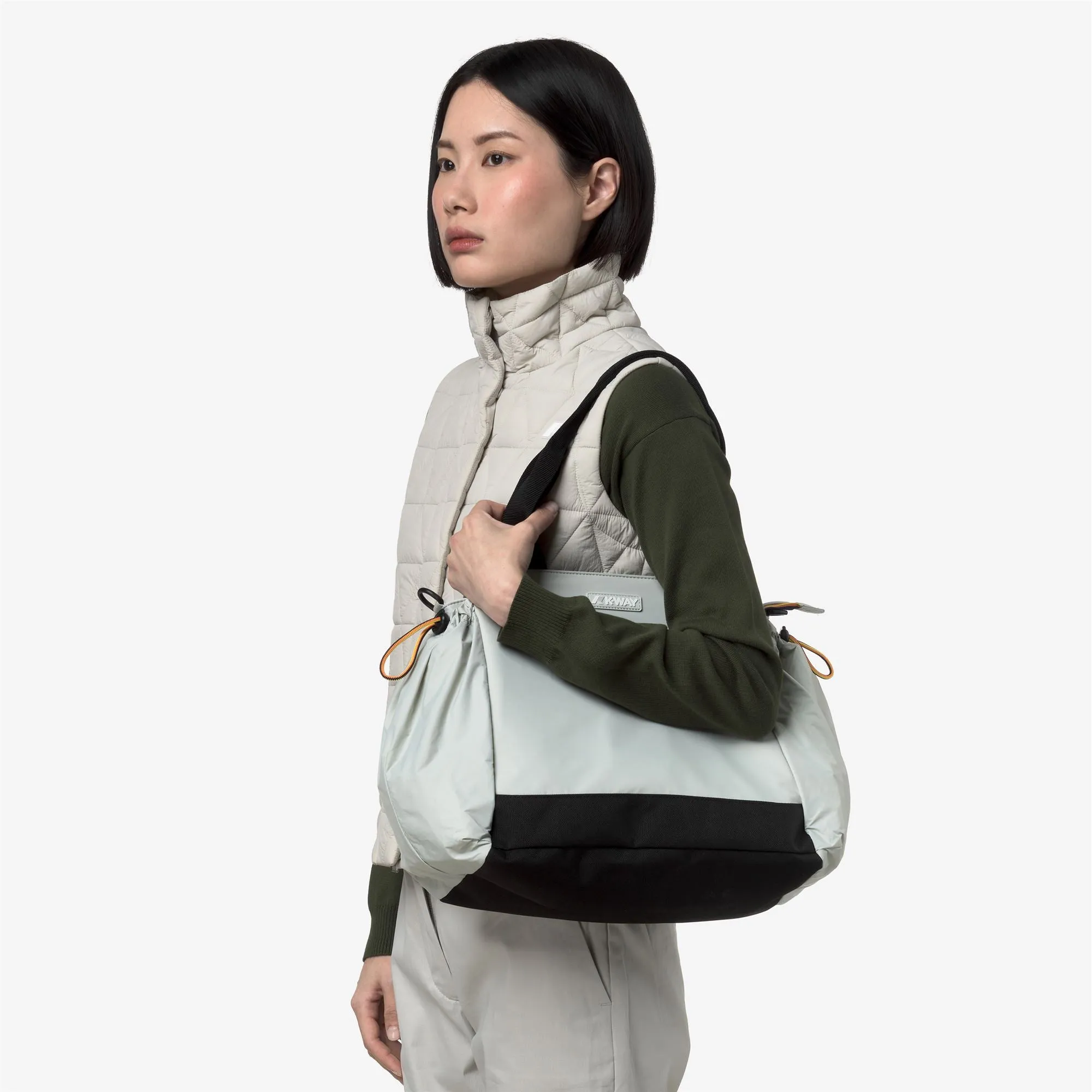AISY - Bags - Tote Bag - Woman - BEIGE LT sold by K-Way product image thumbnail 4