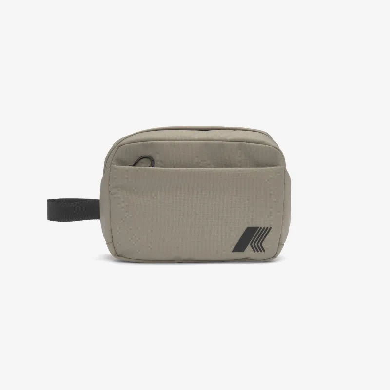 TRAVIS - Small Accessories - Beauty Case - Man - Grey Tortora made by K-Way