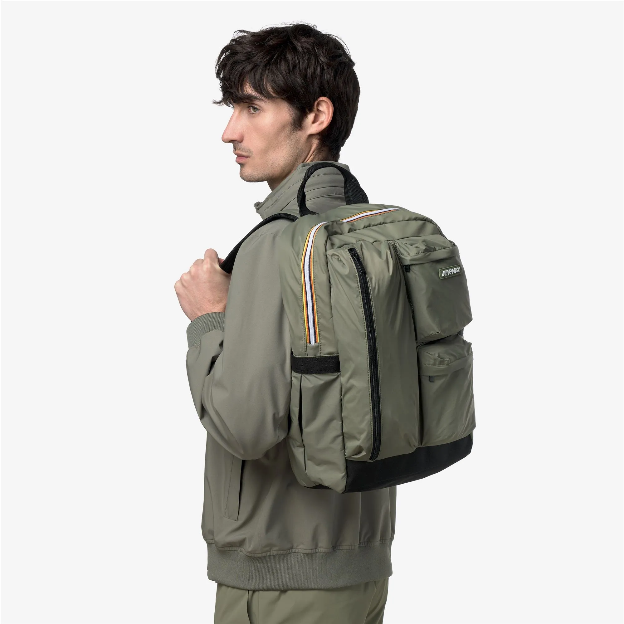 AMBERT - Bags - Backpack - Unisex - Green Lichen sold by K-Way product image thumbnail 4