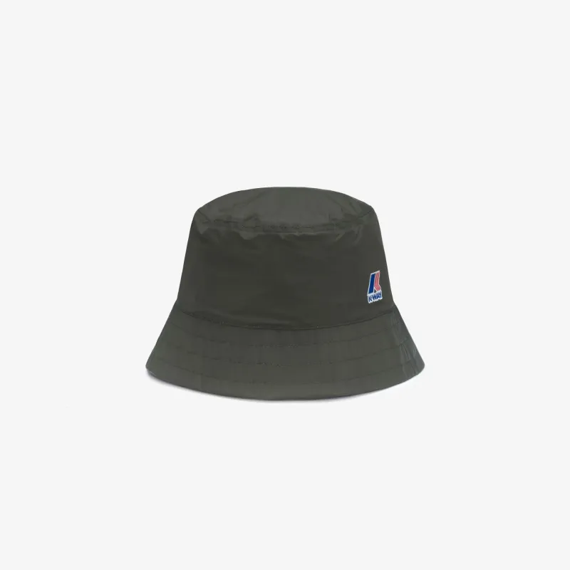 LE VRAI 4.0 REILLY - Headwear - Hat - Unisex - GREEN BLACKISH made by K-Way
