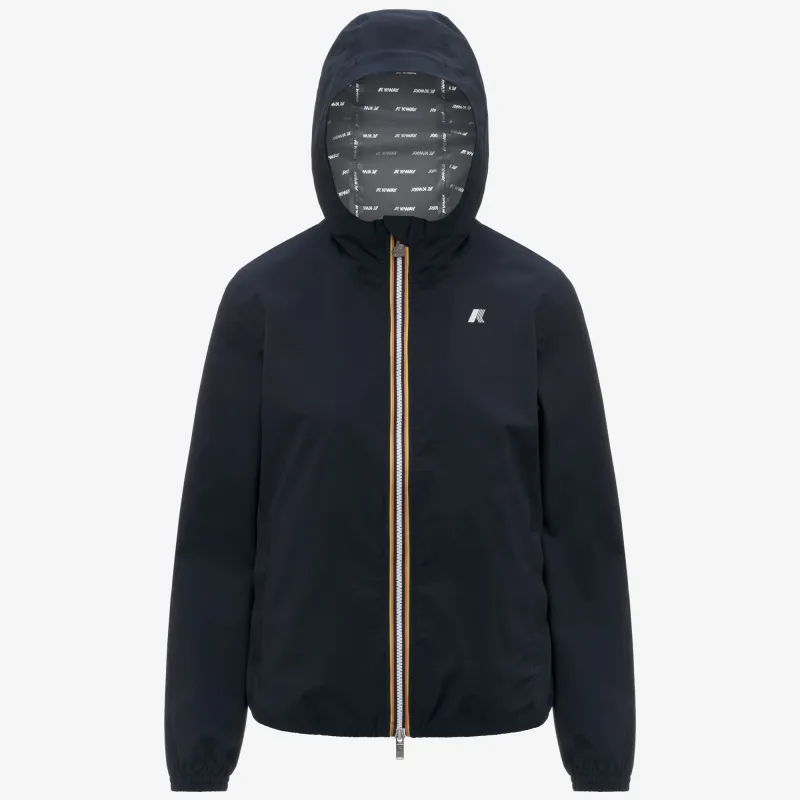 LIL 2.0 STRETCH DOT - Jackets - Short - Woman - Blue Depth made by K-Way