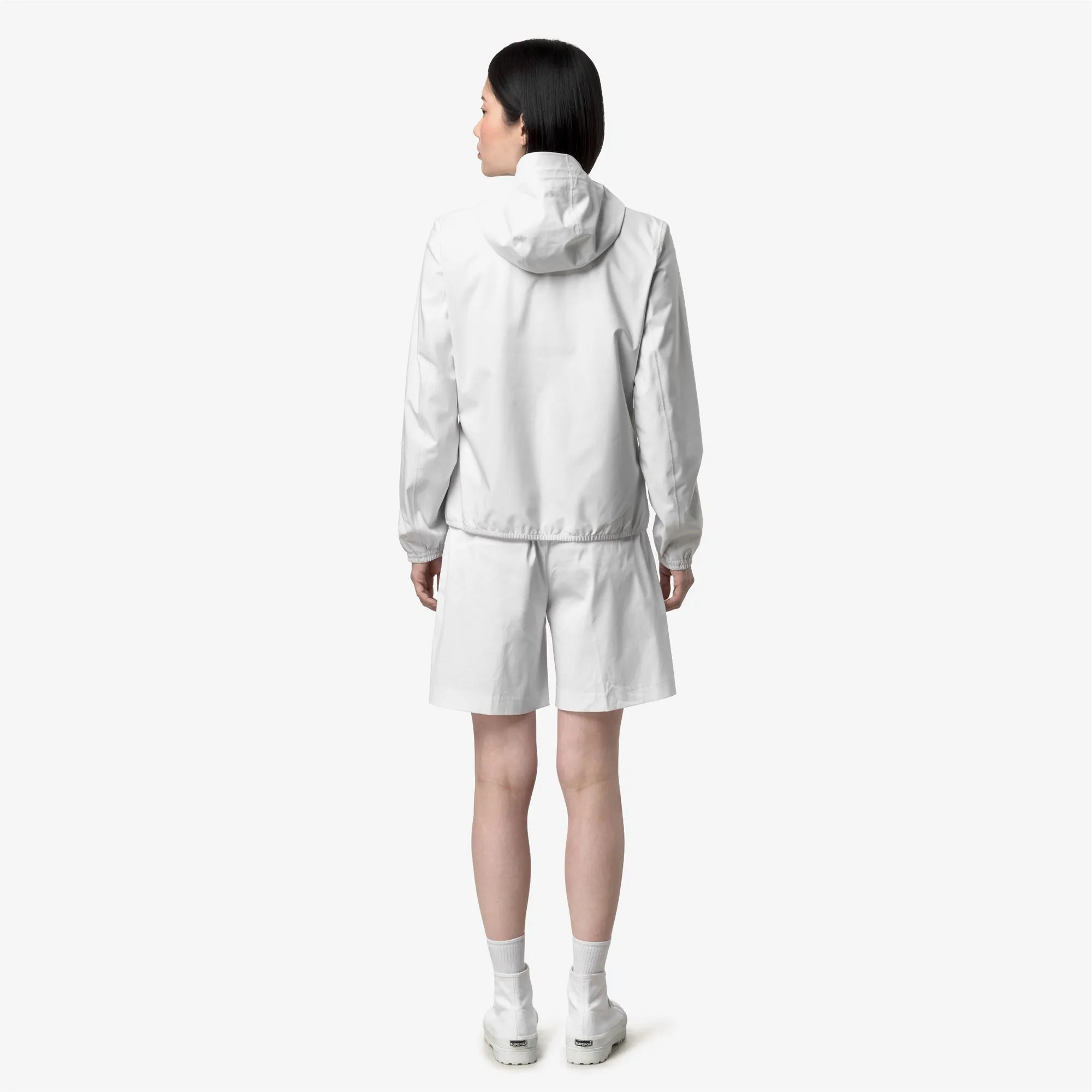 LIL 2.0 STRETCH DOT - Jackets - Short - Woman - White-White sold by K-Way product image thumbnail 4