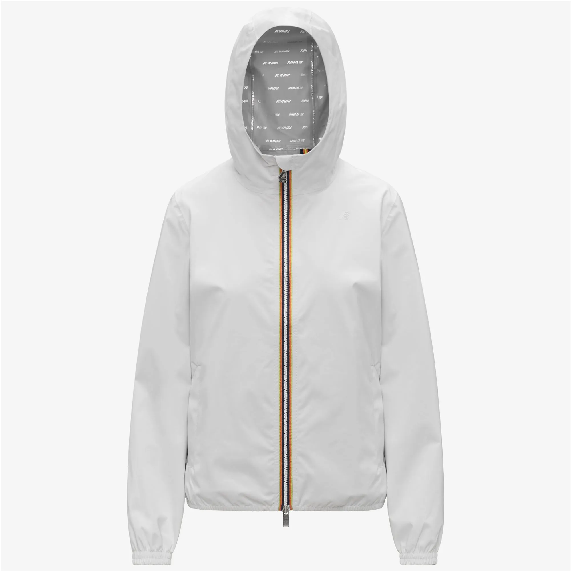 LIL 2.0 STRETCH DOT - Jackets - Short - Woman - White-White sold by K-Way