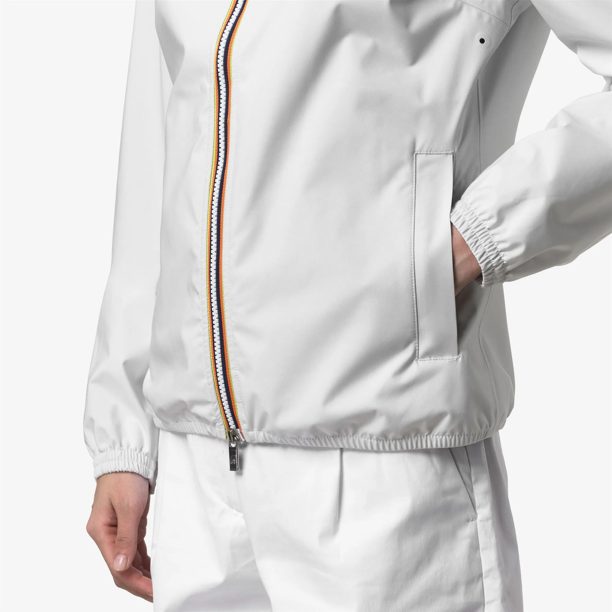 LIL 2.0 STRETCH DOT - Jackets - Short - Woman - White-White sold by K-Way product image thumbnail 5