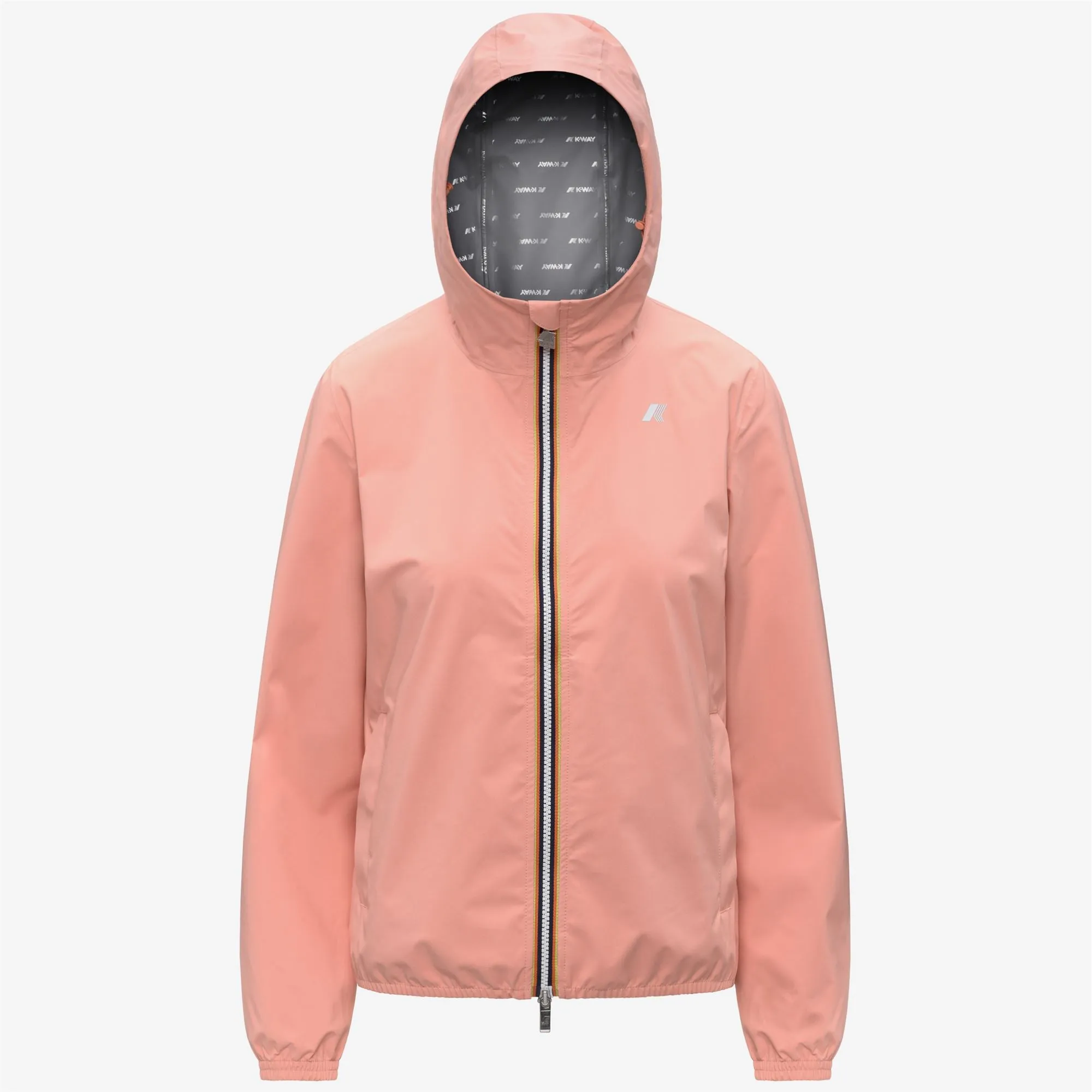 LIL 2.0 STRETCH DOT - Jackets - Short - Woman - Pink Pamplemousse sold by K-Way