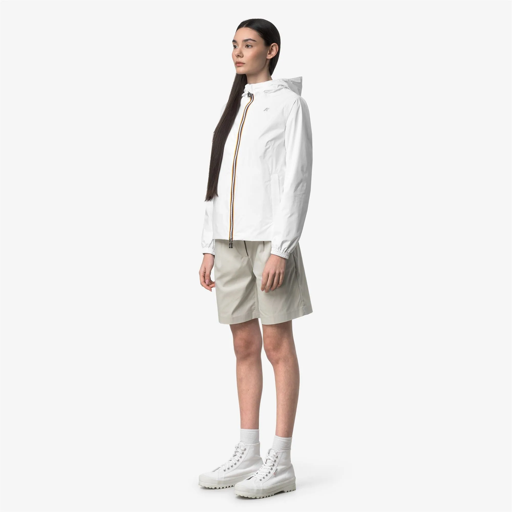 LIL 2.0 PLUS.2 DOUBLE - Jackets - Short - Woman - White-BEIGE LT sold by K-Way product image thumbnail 4