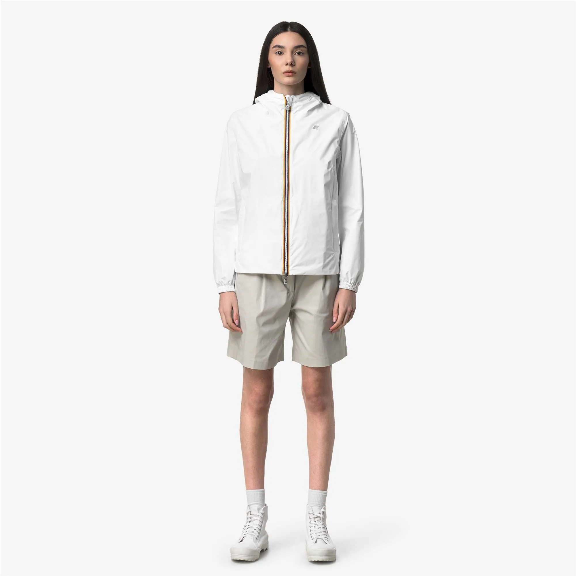 LIL 2.0 PLUS.2 DOUBLE - Jackets - Short - Woman - White-BEIGE LT sold by K-Way product image thumbnail 3