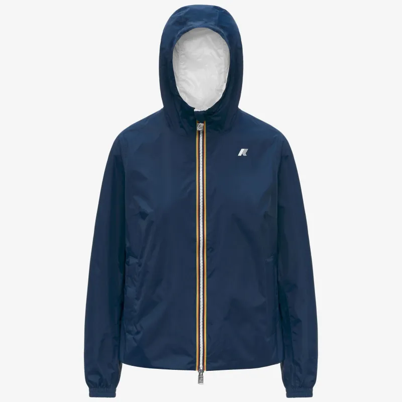 LIL 2.0 PLUS.2 DOUBLE - Jackets - Short - Woman - Blue Insignia-White made by K-Way