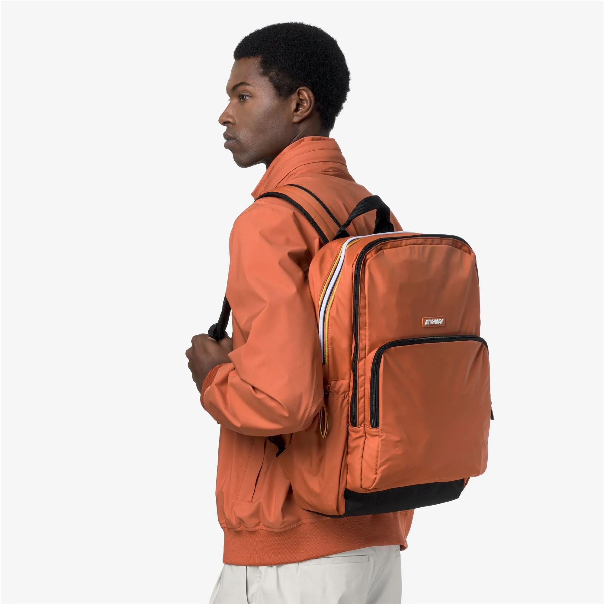 GIZY - Bags - Backpack - Unisex - Orange Brownish sold by K-Way product image thumbnail 4