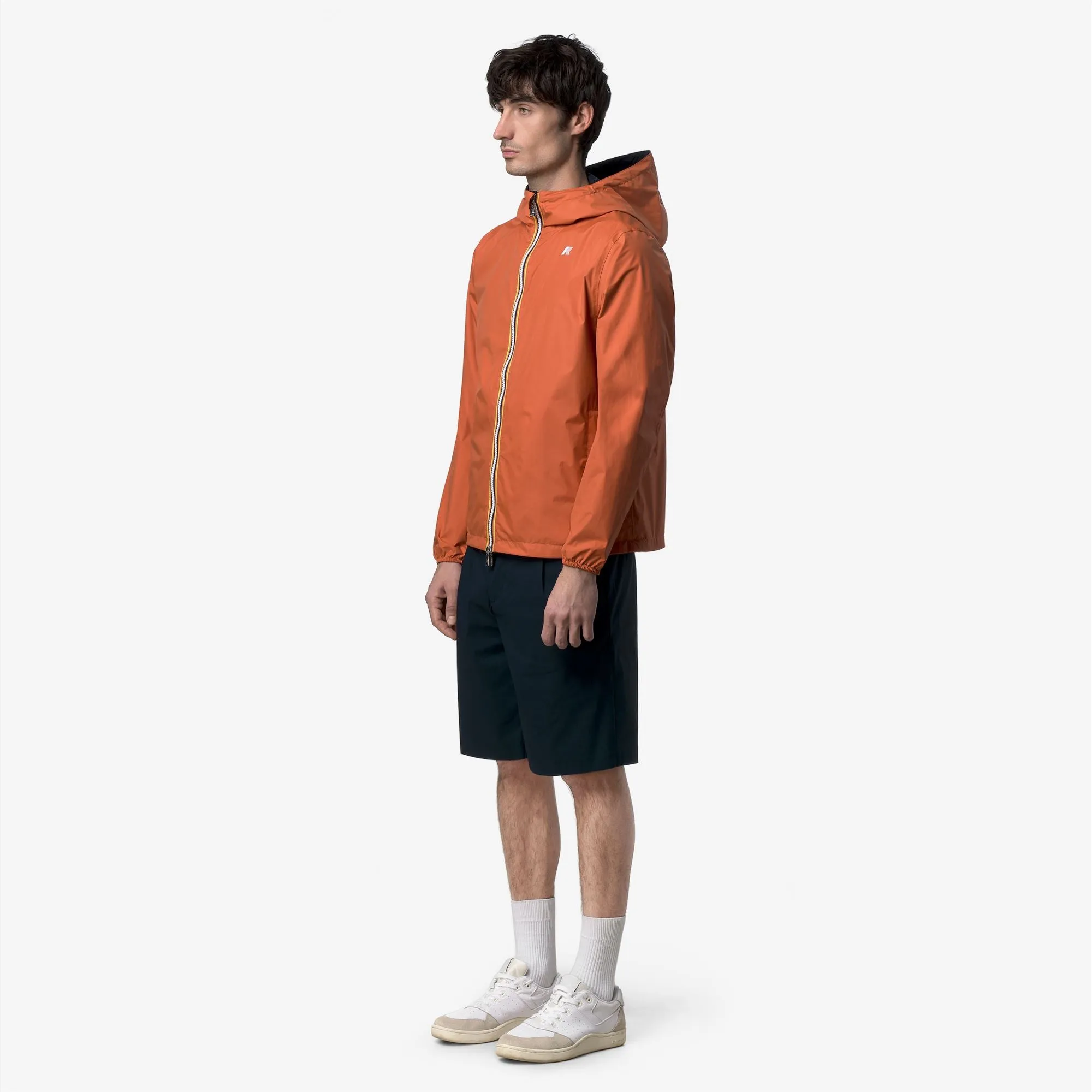 JAKE PLUS.2 DOUBLE - Jackets - Short - Man - Orange Brownish-Blue Depth sold by K-Way product image thumbnail 4