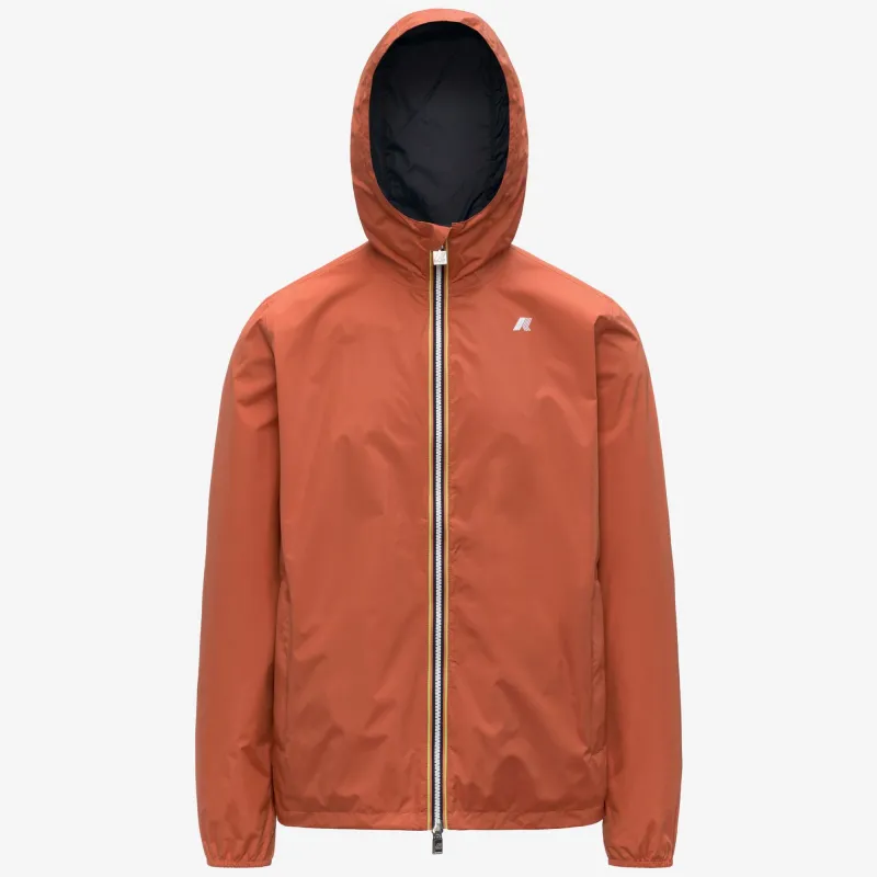 JAKE PLUS.2 DOUBLE - Jackets - Short - Man - Orange Brownish-Blue Depth made by K-Way