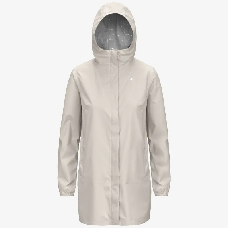 SOPHIE STRETCH DOT - Jackets - Mid - Woman - BEIGE LT made by K-Way