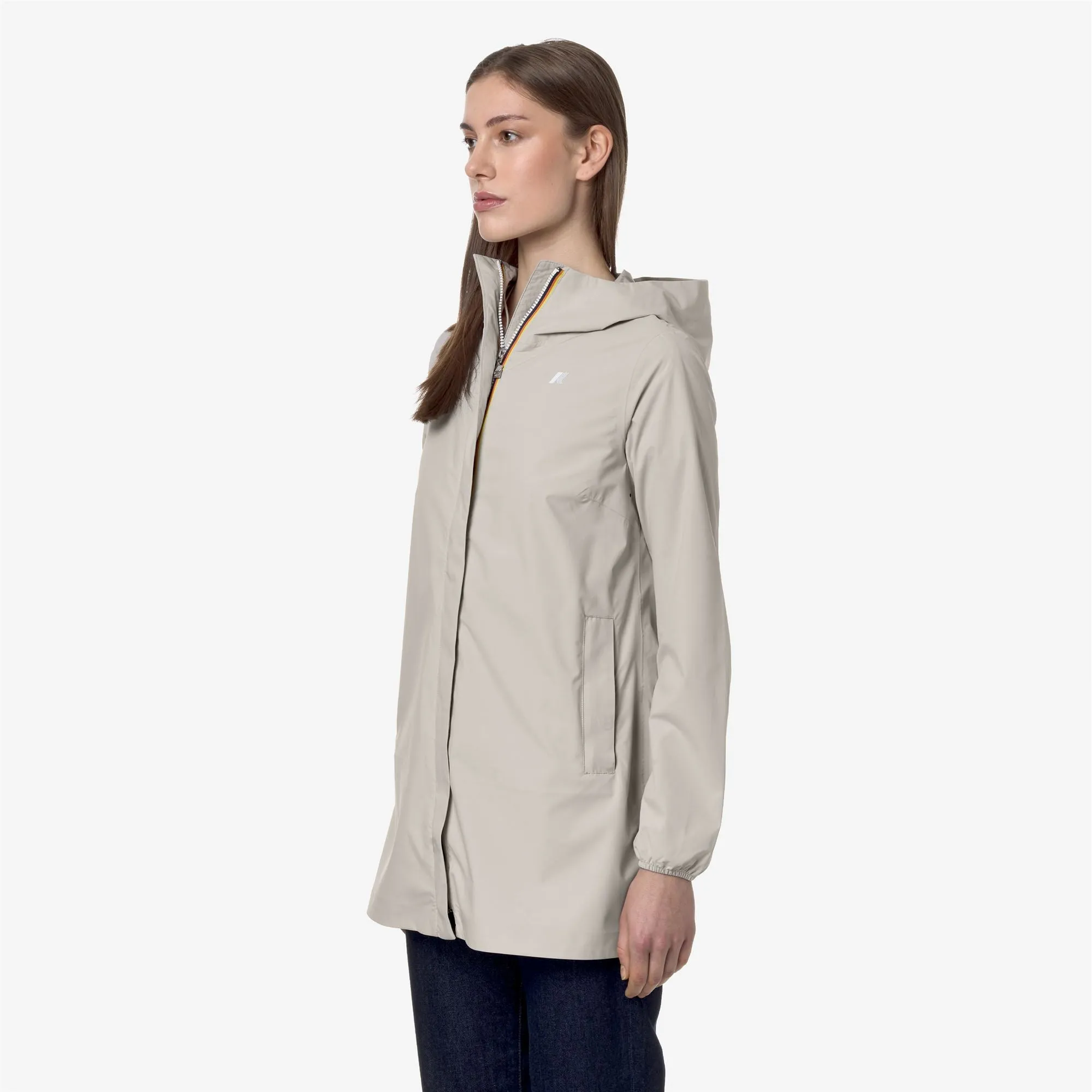 SOPHIE STRETCH DOT - Jackets - Mid - Woman - BEIGE LT sold by K-Way product image thumbnail 3