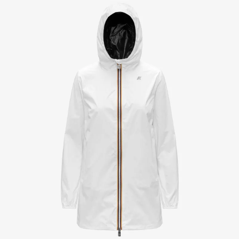 SOPHIE PLUS.2 DOUBLE - Jackets - Mid - Woman - White-Black Pure made by K-Way