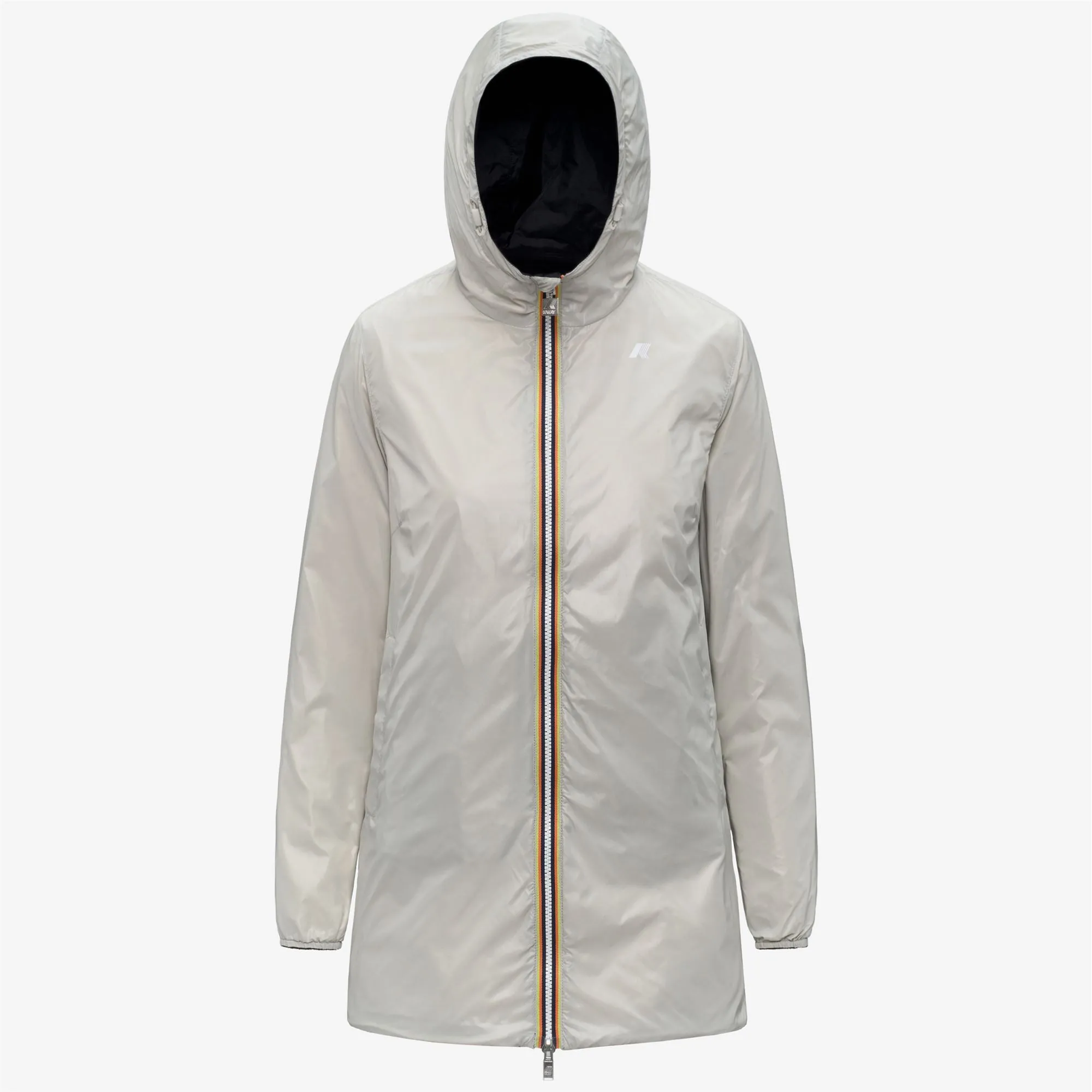 SOPHIE PLUS.2 DOUBLE - Jackets - Mid - Woman - Black Pure-BEIGE LT sold by K-Way product image thumbnail 2