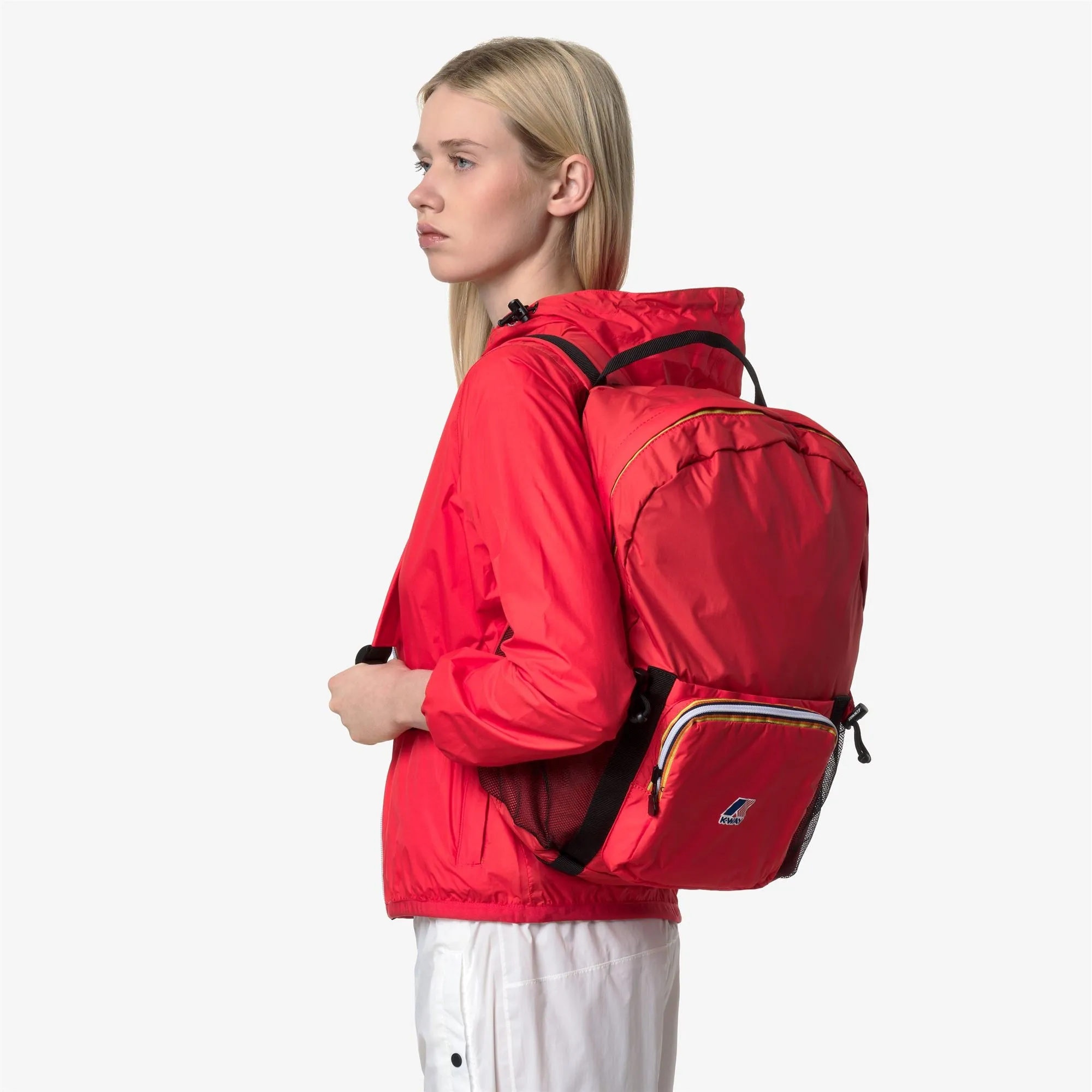LE VRAI 4.0 MICHEL - Bags - Backpack - Unisex - Red Poppy sold by K-Way product image thumbnail 5
