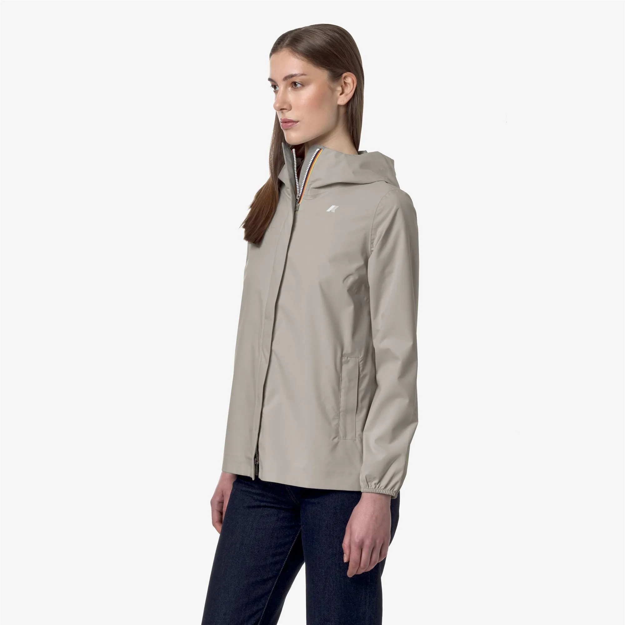 MARGUERITE STRETCH DOT - Jackets - Mid - Woman - BEIGE LT sold by K-Way product image thumbnail 3